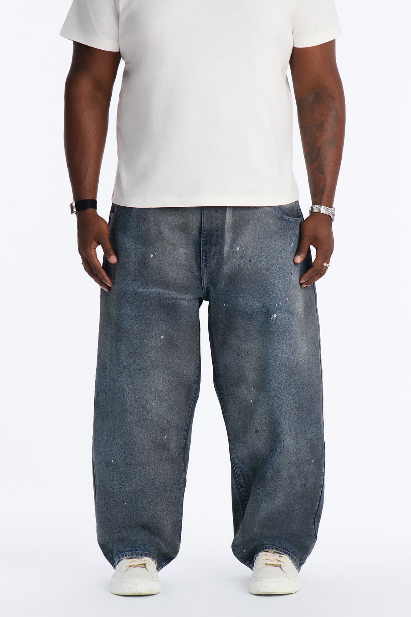 Abstract Studio Baggy Jean - Vintage Wash