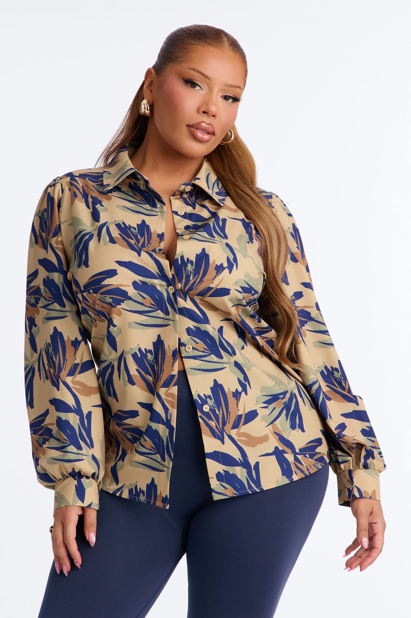 Feel A Way Shirt - Gold/Multi