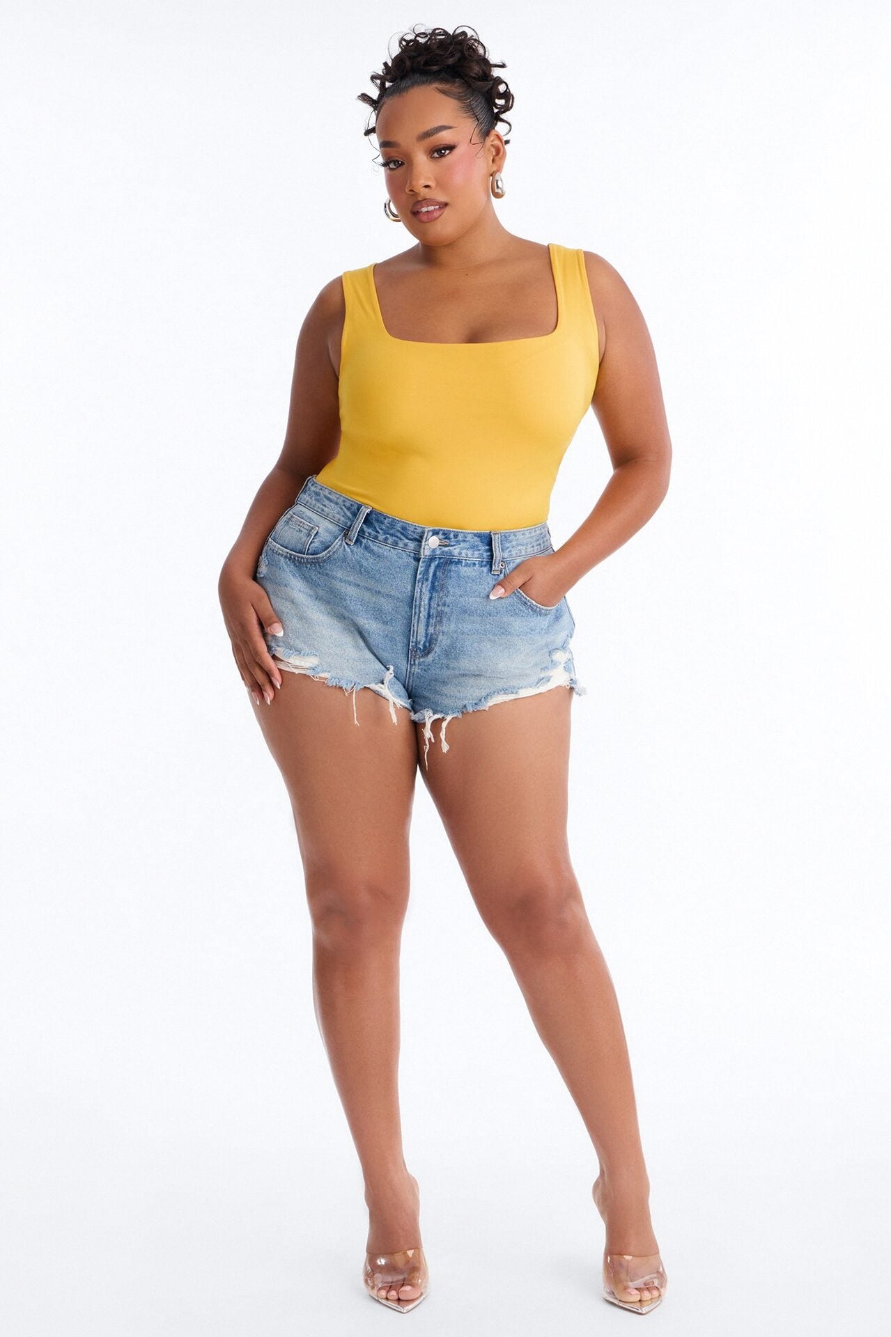 Thalia Tank Top - Orange image 1