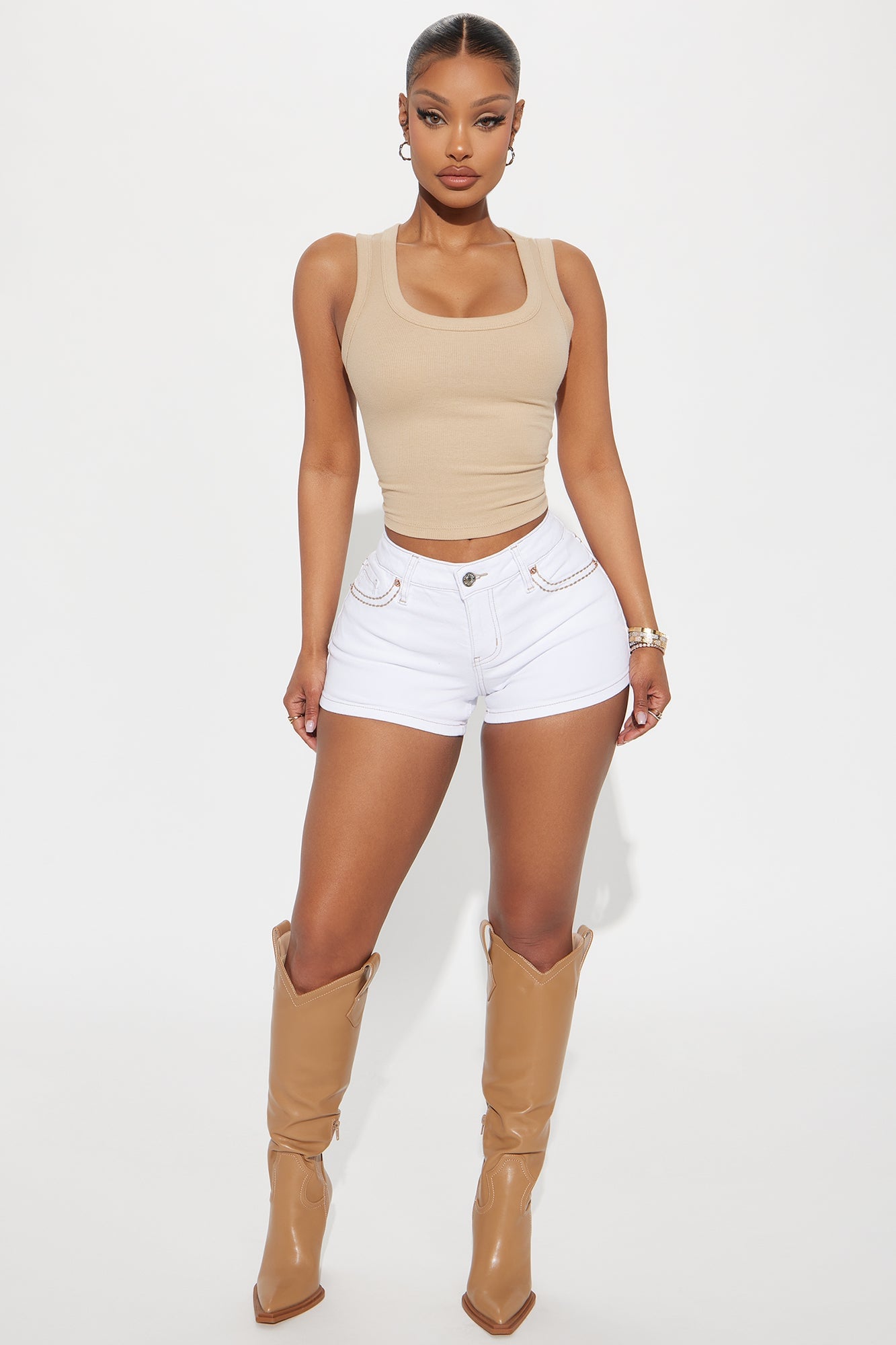 Remi Tank Top - Sand image 5
