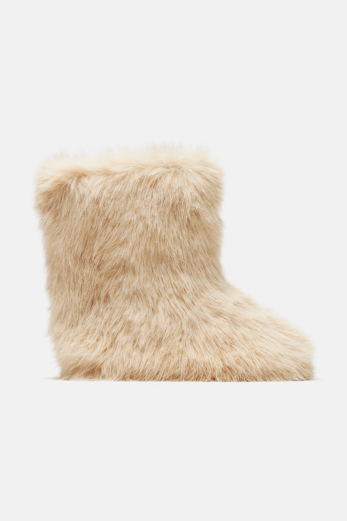 Chilly Days Booties - Beige image 2