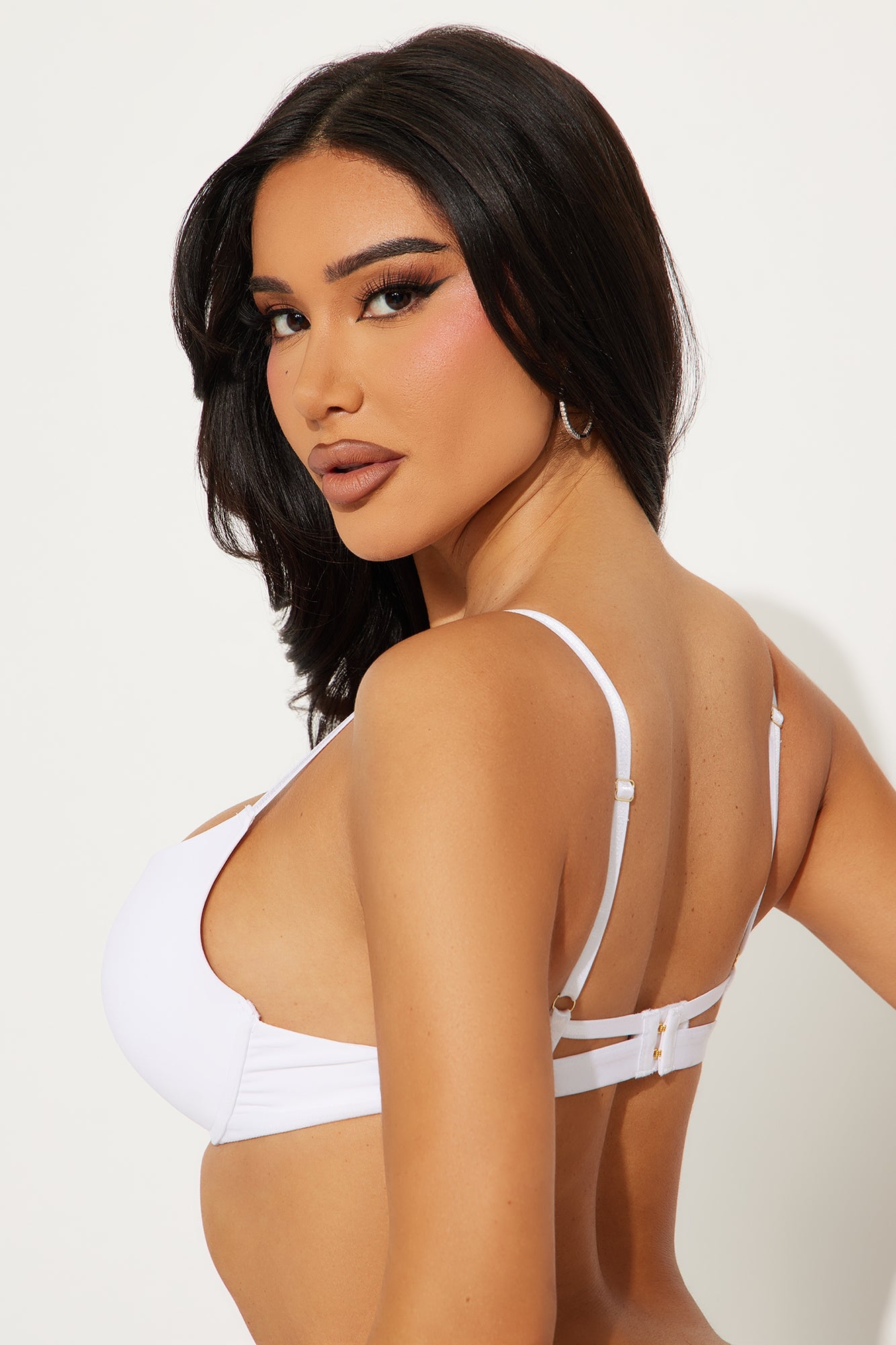 Dress Microfiber Extreme Push Up Bra - White image 6