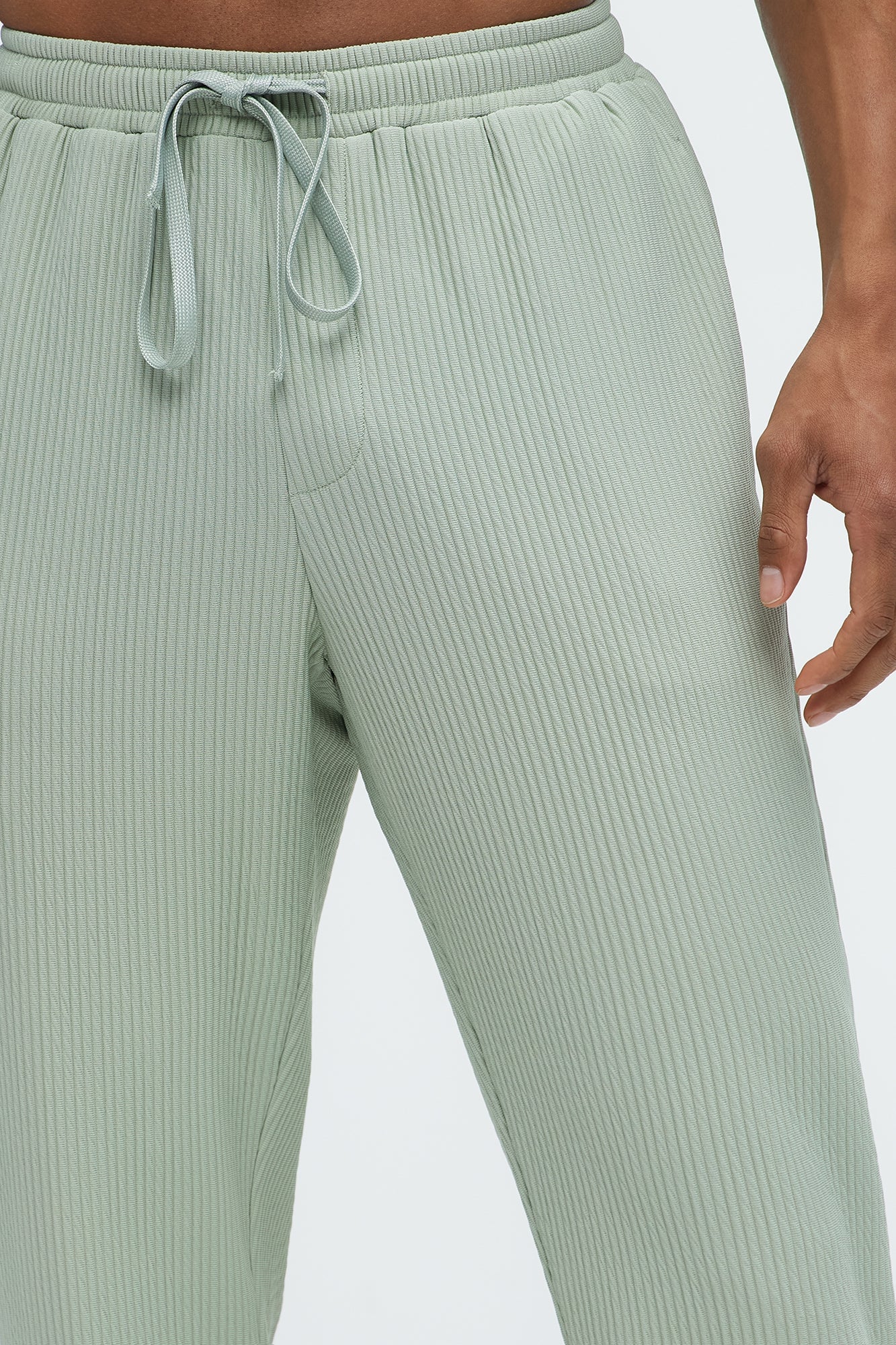Show Up Slim Slit Pants - Sage image 9