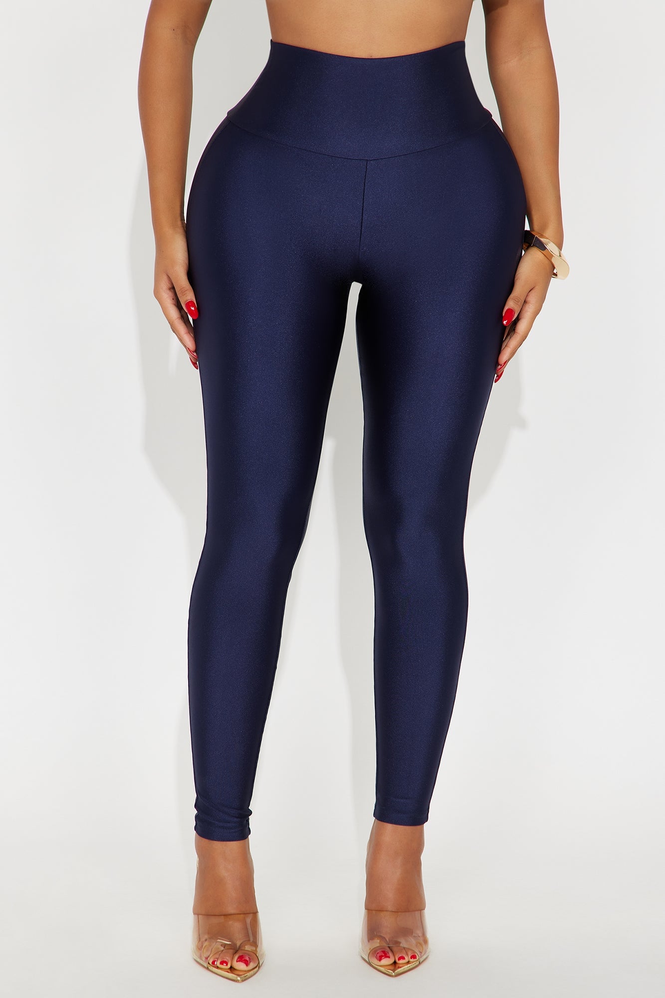 Brianne High Rise Leggings - Navy image 5