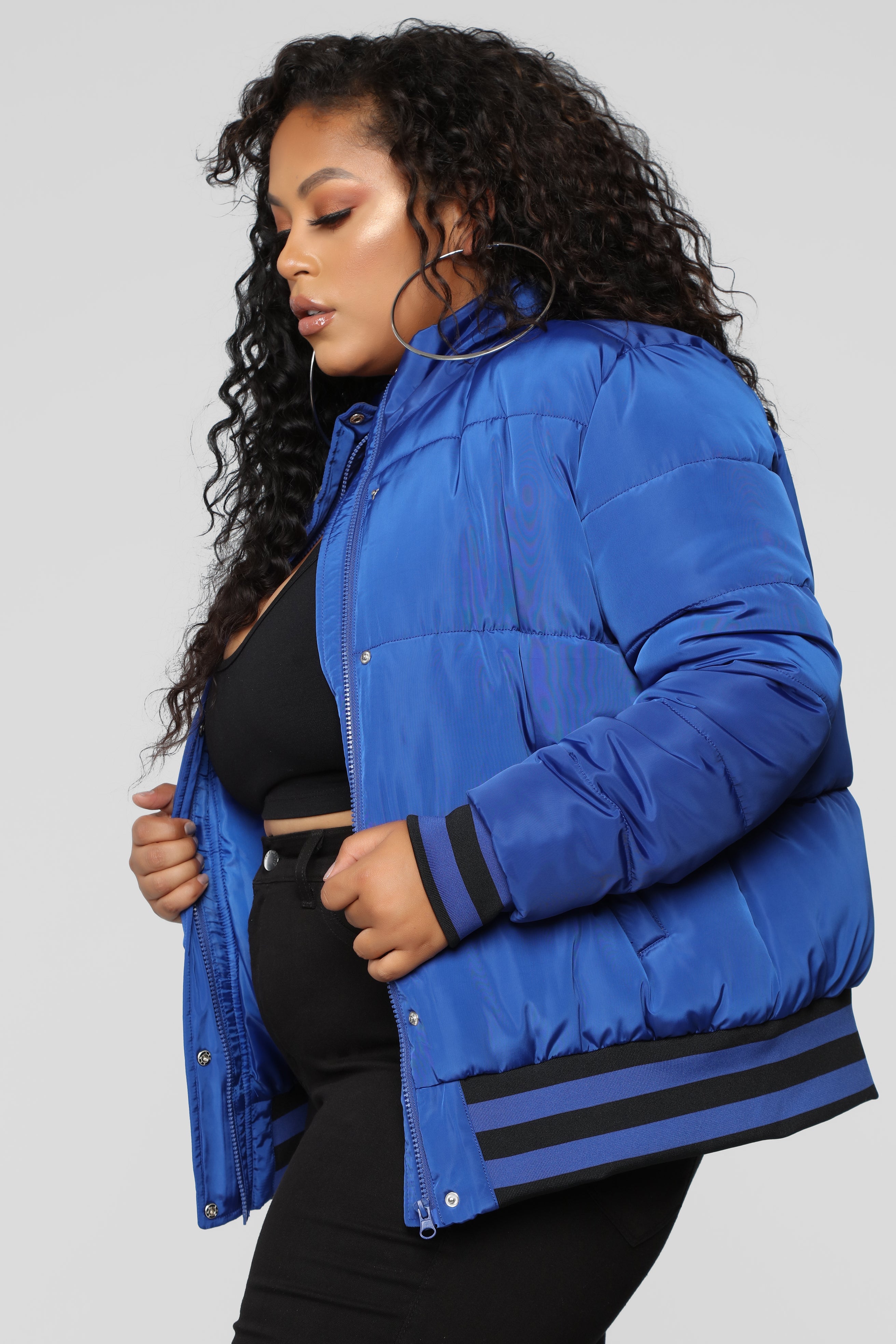Mrs. Jackson Puffer Jacket - Royal Blue image 9