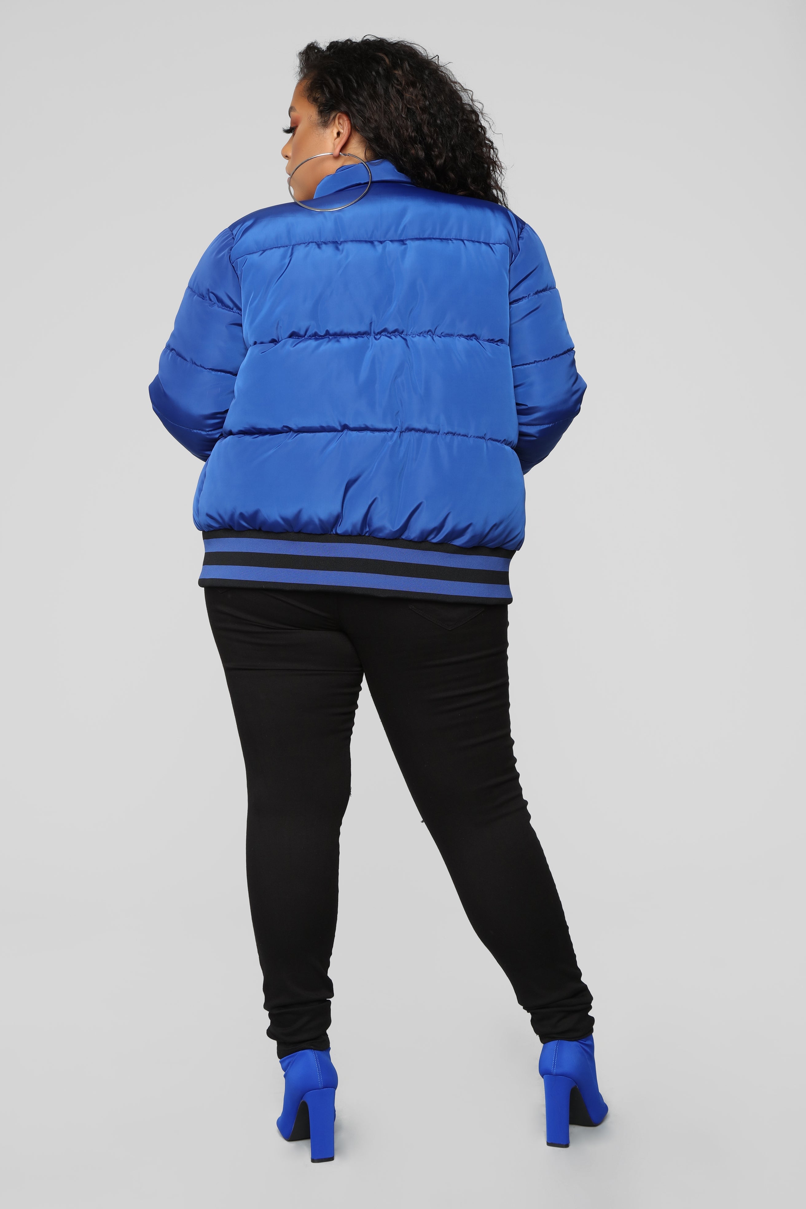 Mrs. Jackson Puffer Jacket - Royal Blue image 11