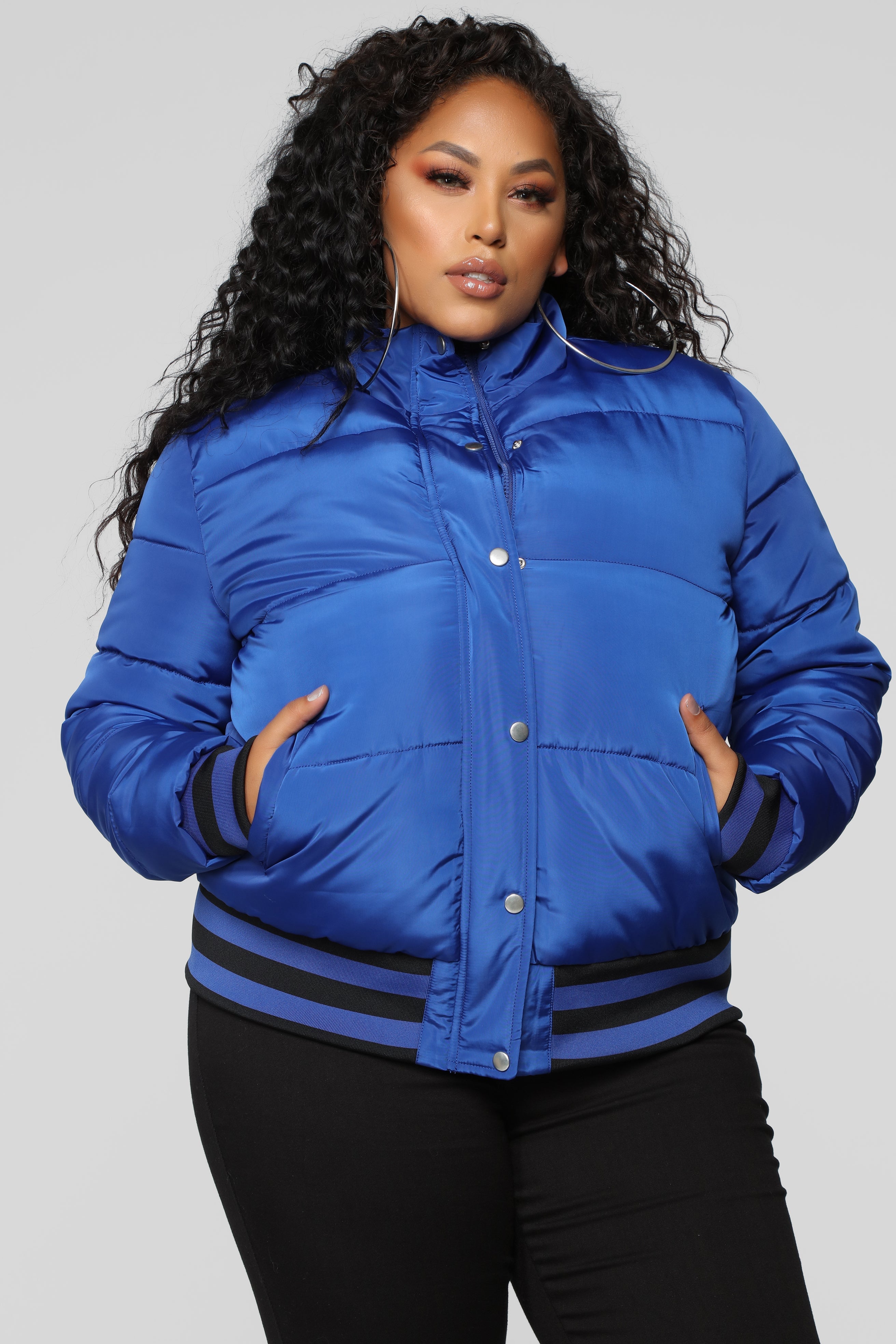 Mrs. Jackson Puffer Jacket - Royal Blue image 7