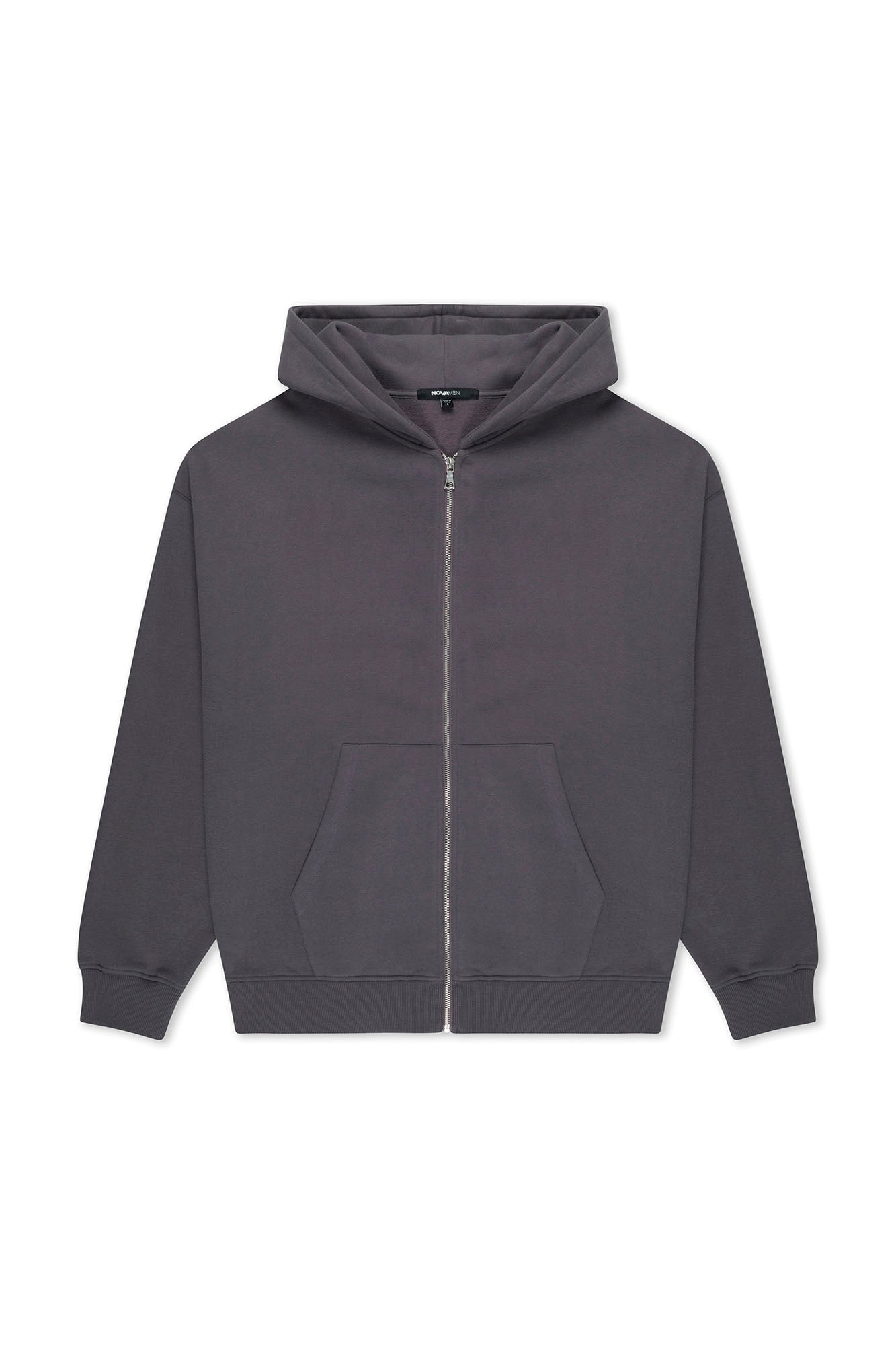 410 Oversized Zip Hoodie - Purple image 5