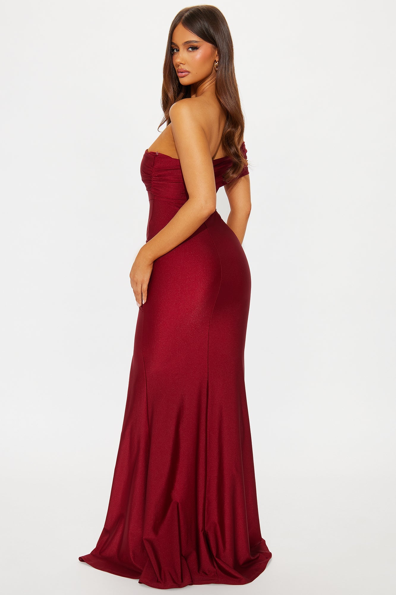 Save A Dance Maxi Dress - Wine image 6