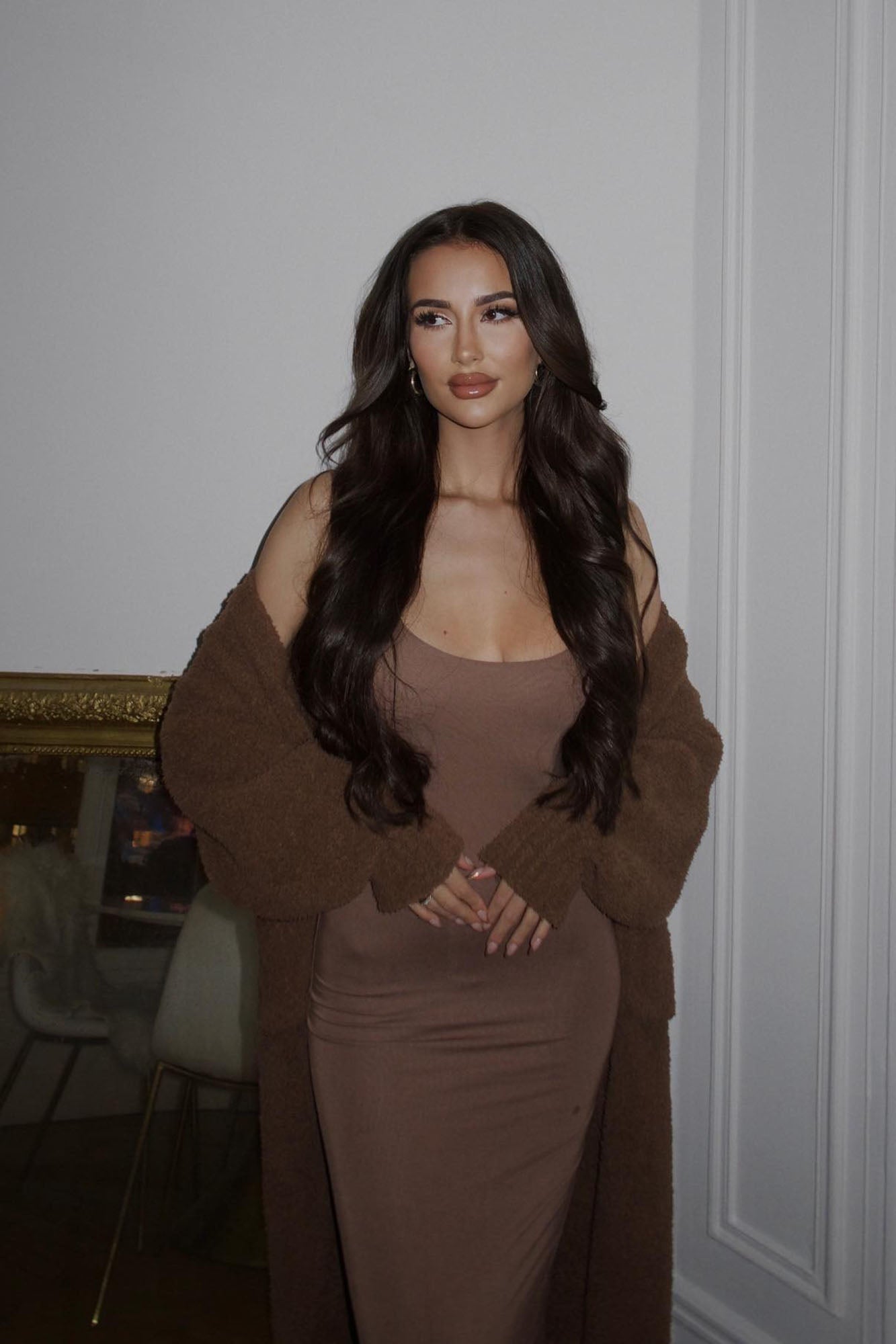 Ajay Maxi Dress - Mocha image 10