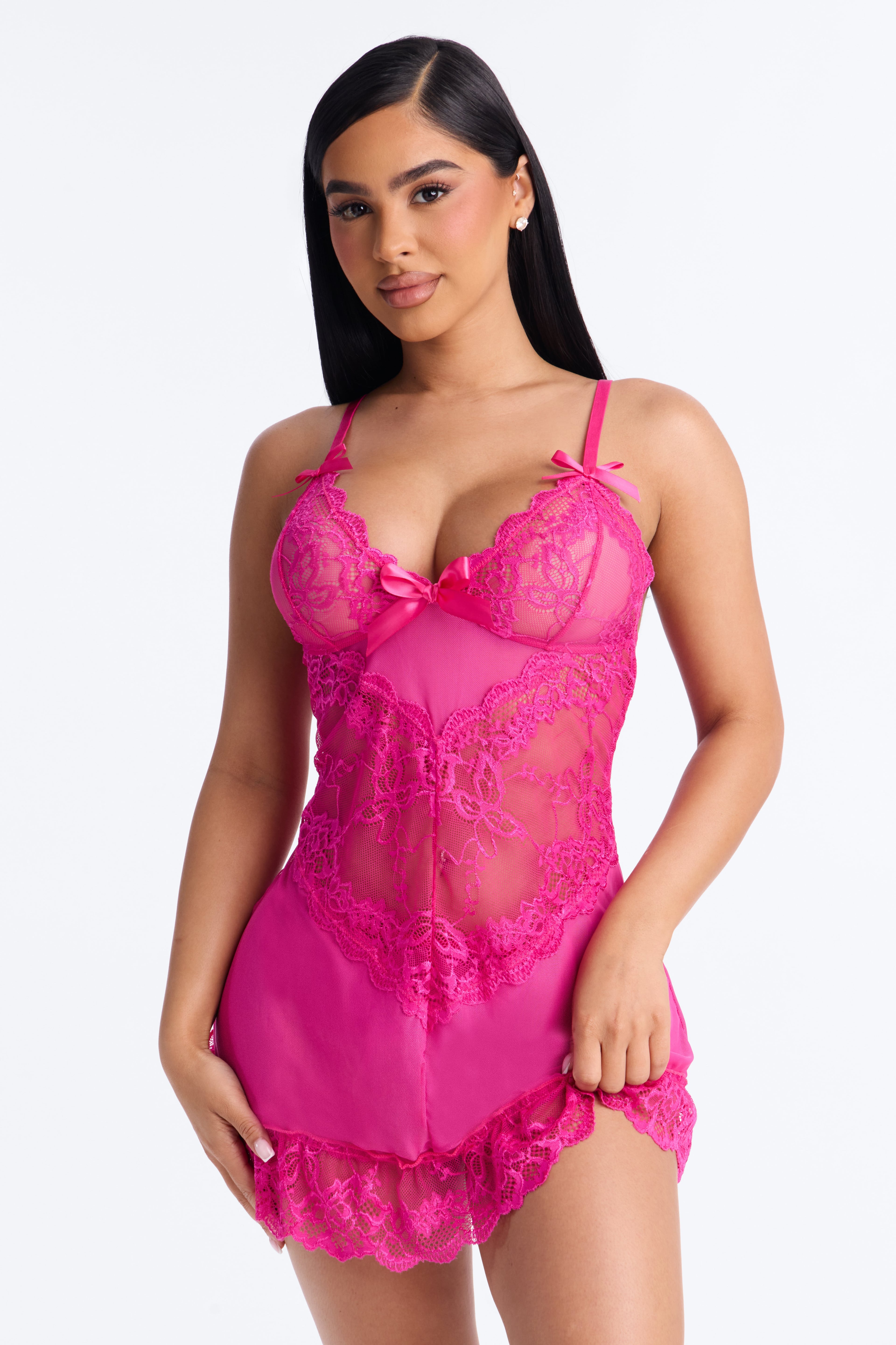 Best You Ever Had Babydoll - Raspberry image 4