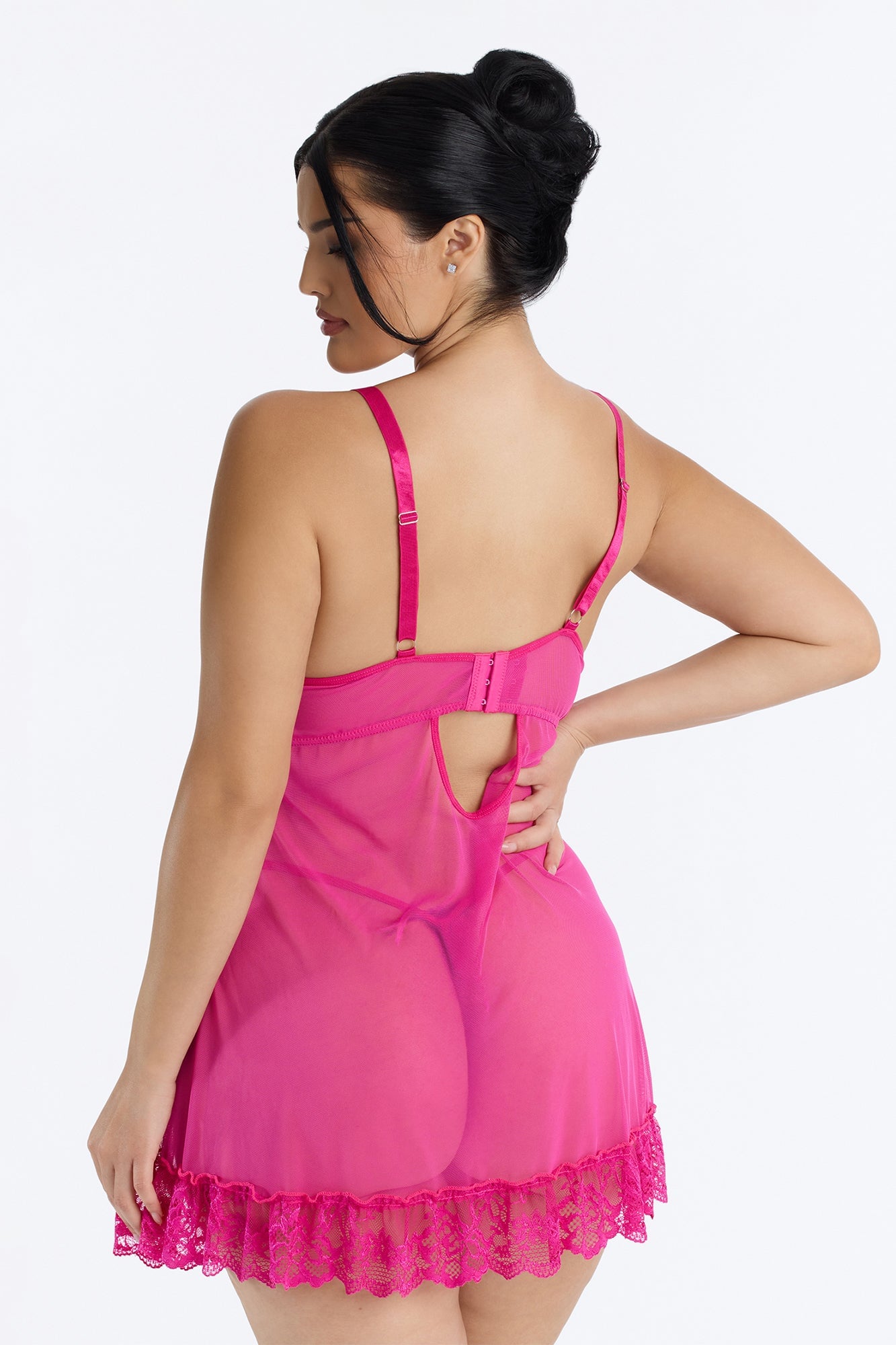 Best You Ever Had Babydoll - Raspberry image 3