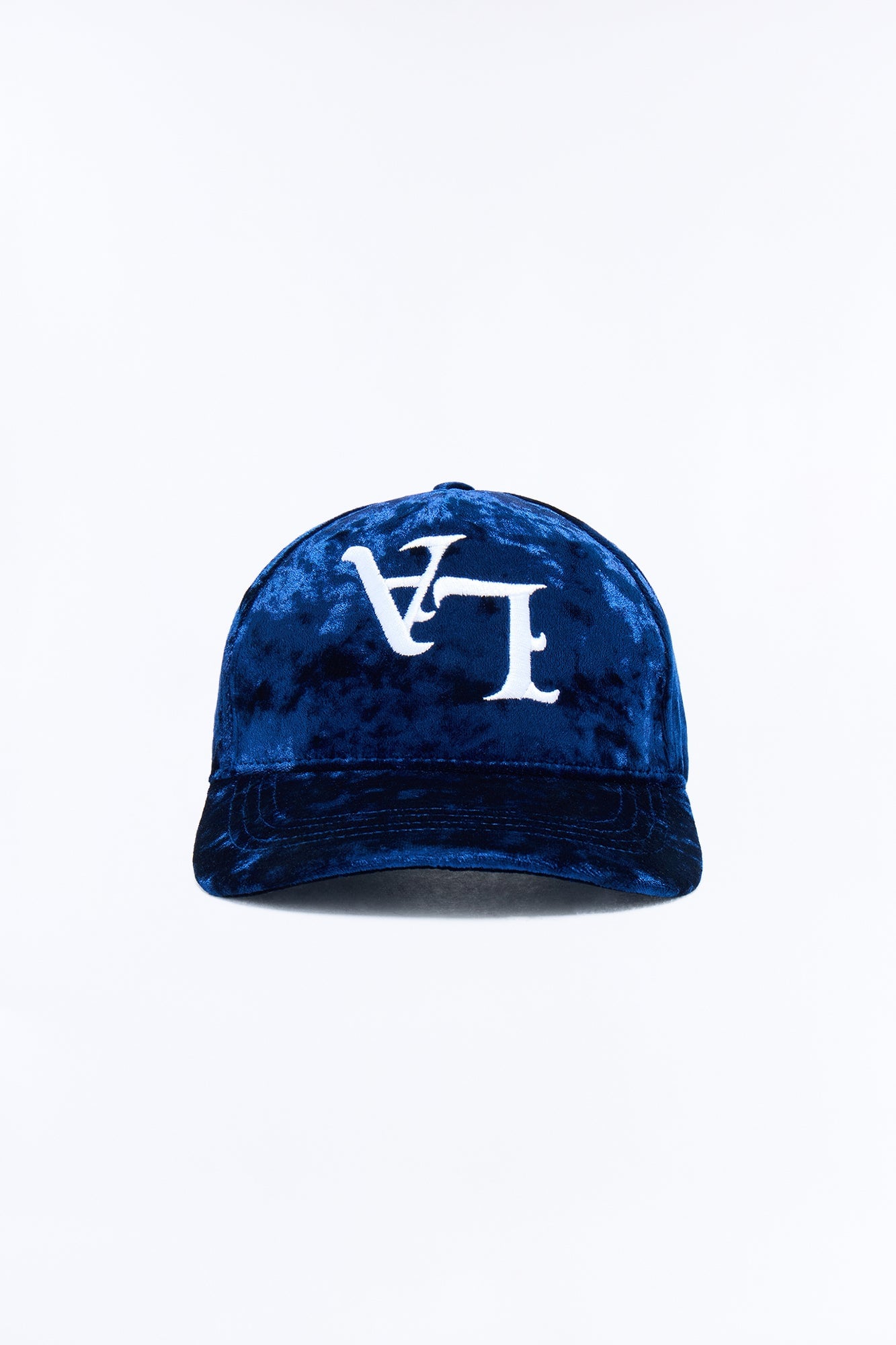 Mini City Of LA Velvet Structured Snapback Hat - Navy image 1