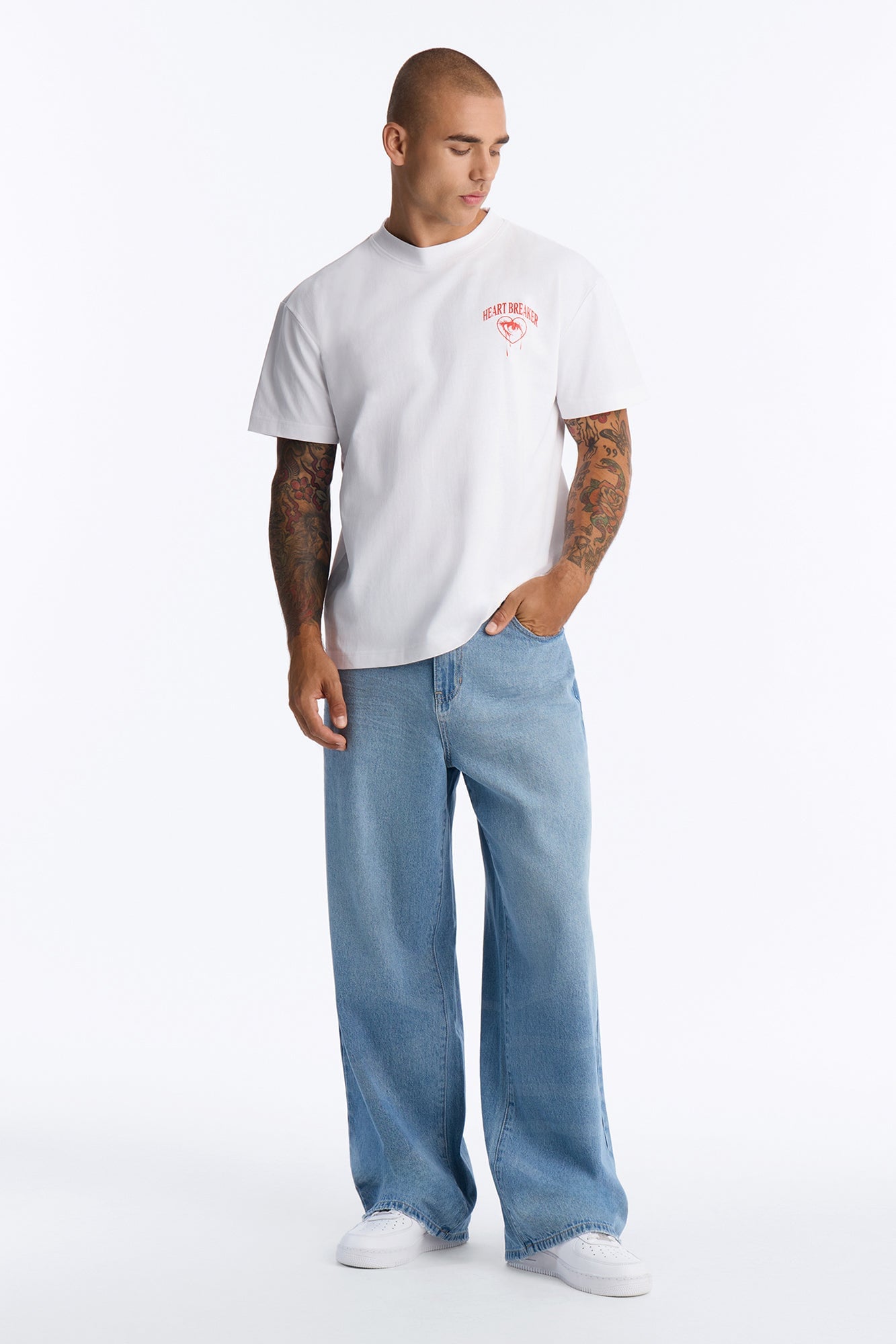 Love Now Cry Later Short Sleeve Tee - White image 7