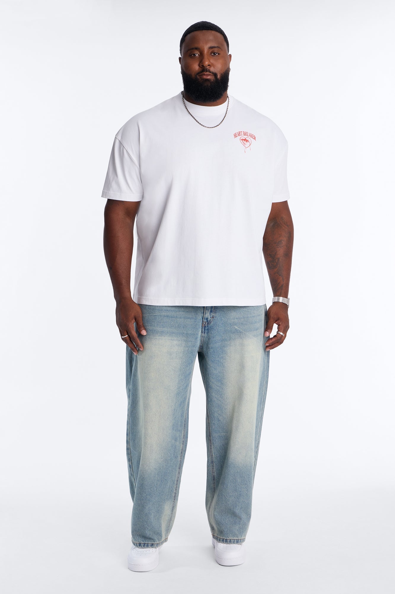 Love Now Cry Later Short Sleeve Tee - White image 2