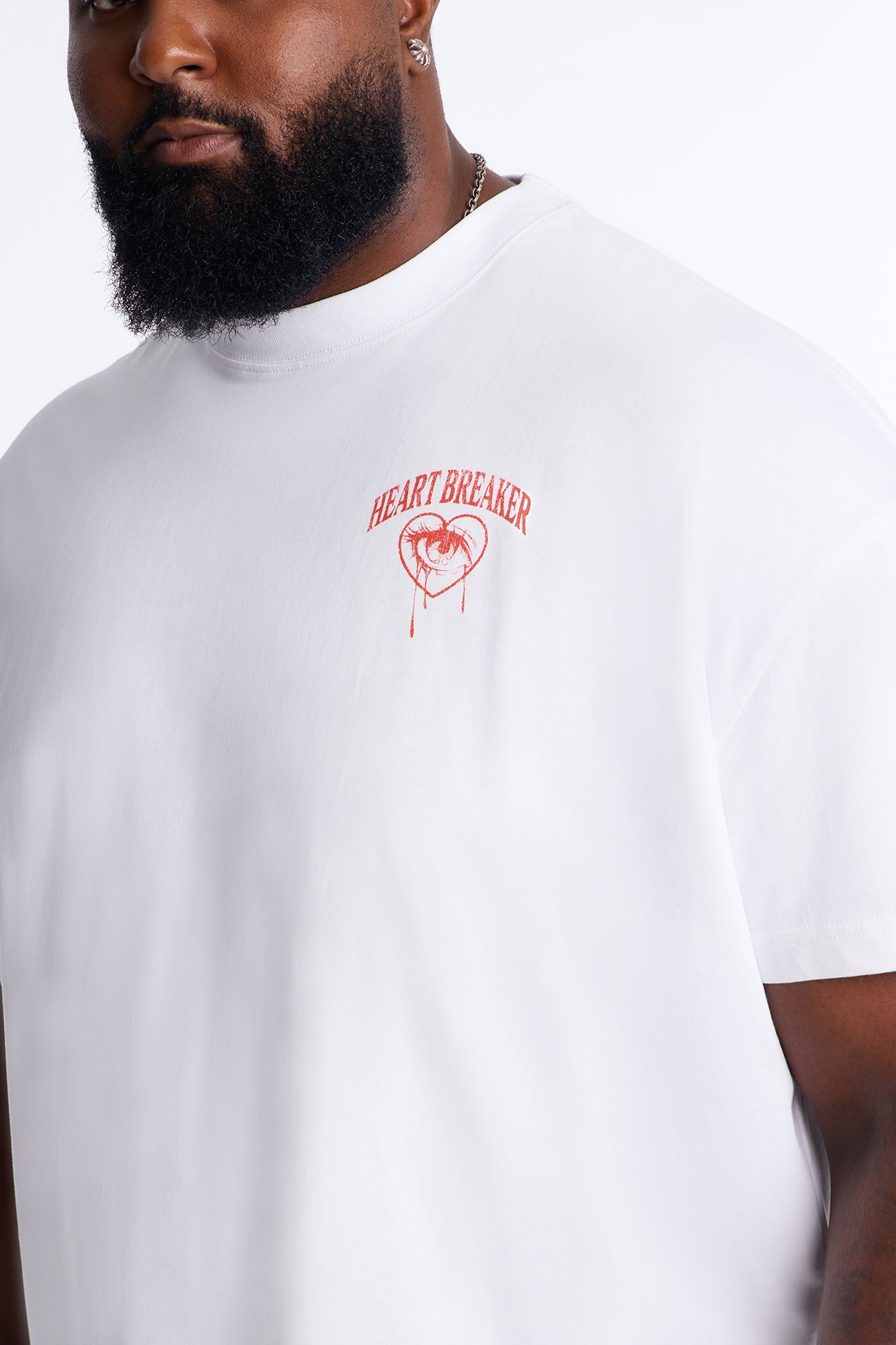 Love Now Cry Later Short Sleeve Tee - White image 3