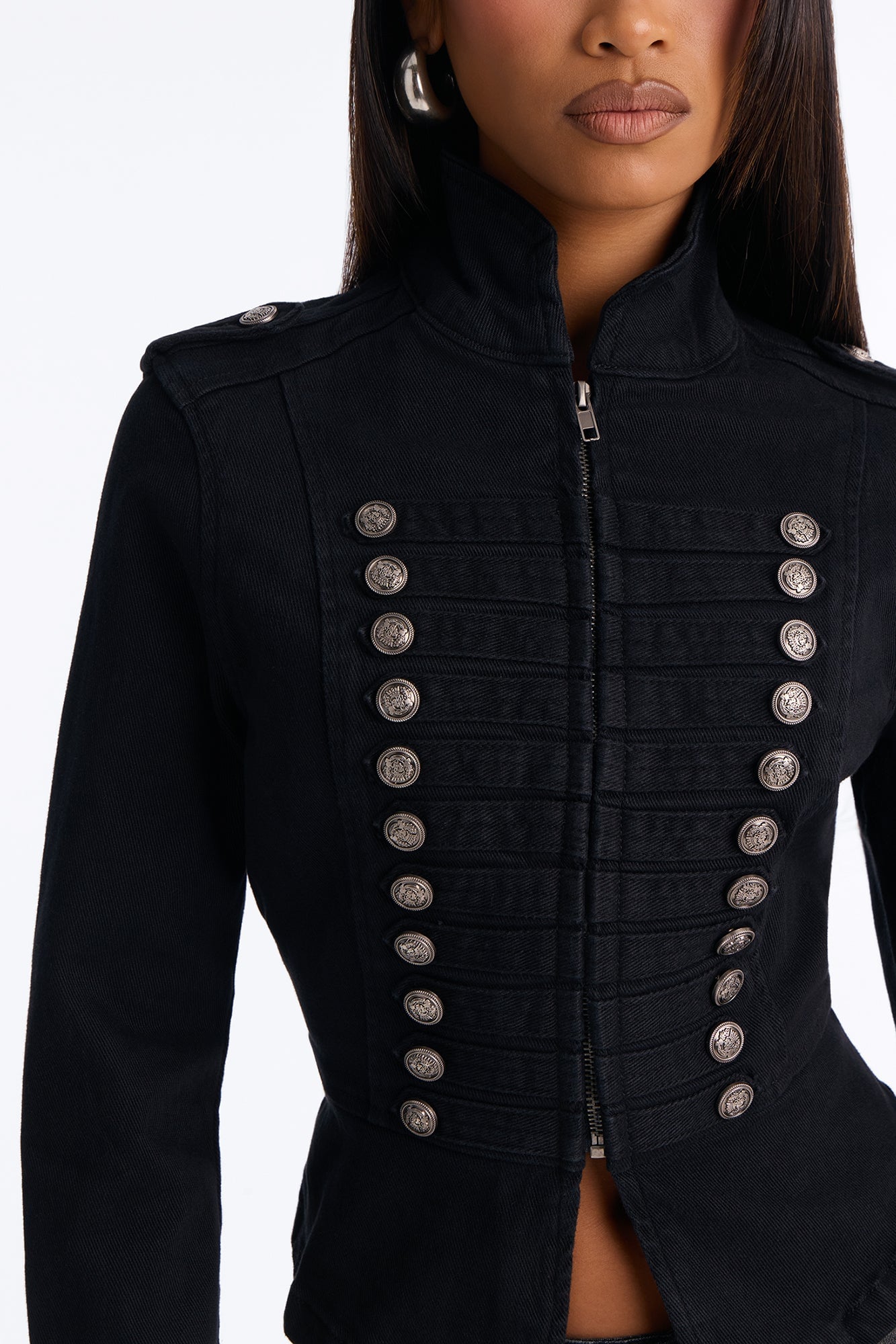 Major Moves Stretch Twill Jacket - Black image 6