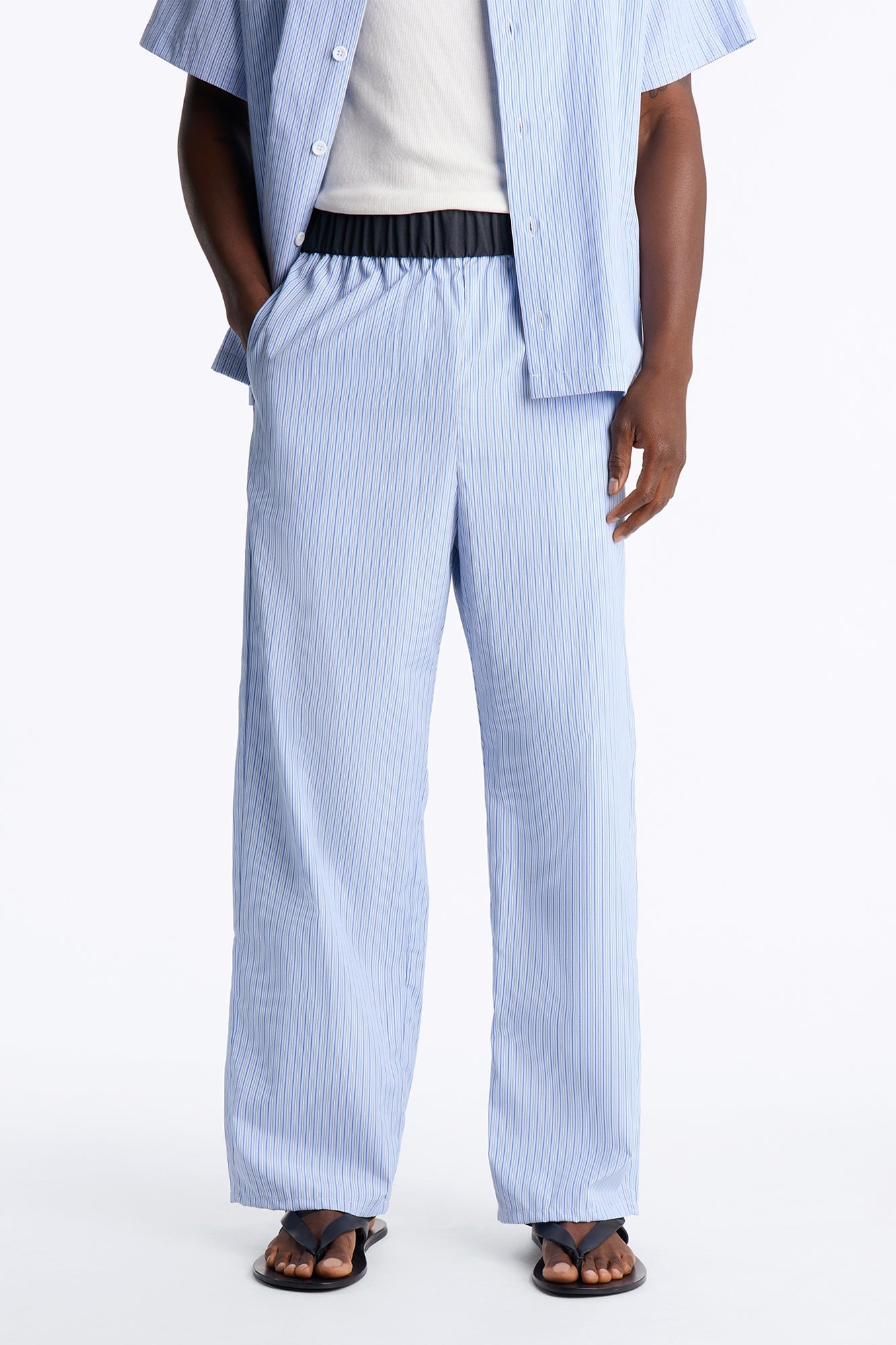 Nocturnal Stripe Baggy Pant - Blue/combo image 5