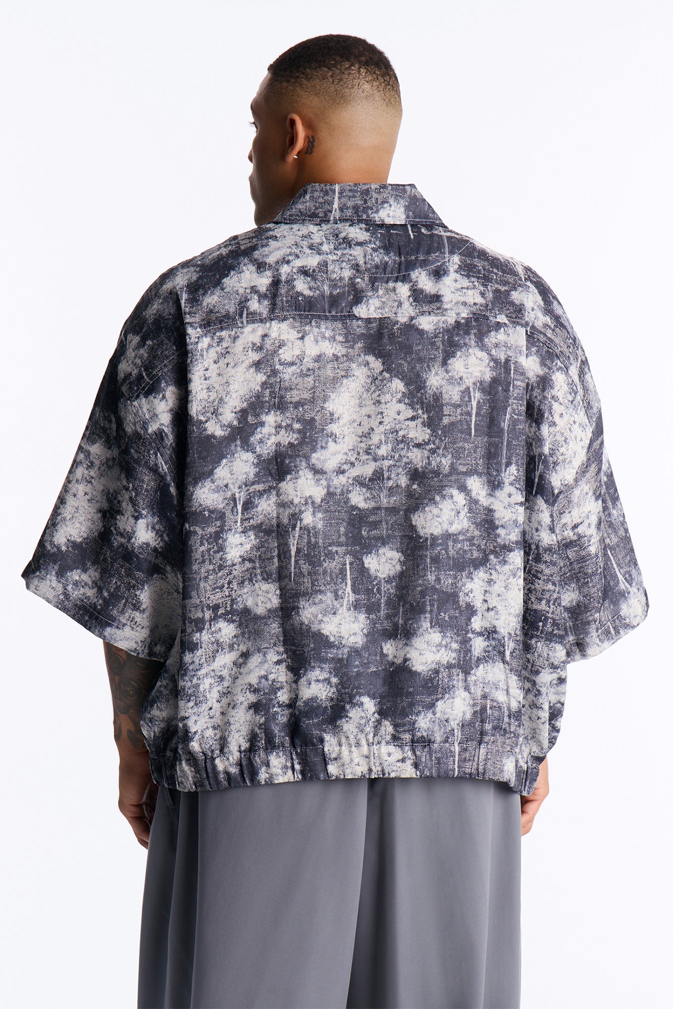 Shadow Grove Johnny Collar Polo - Blue image 4