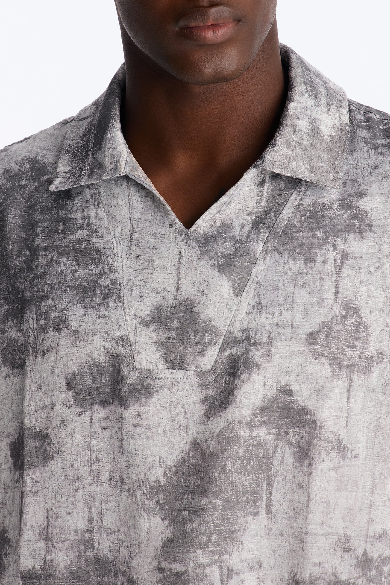 Shadow Grove Johnny Collar Polo - Brown image 3