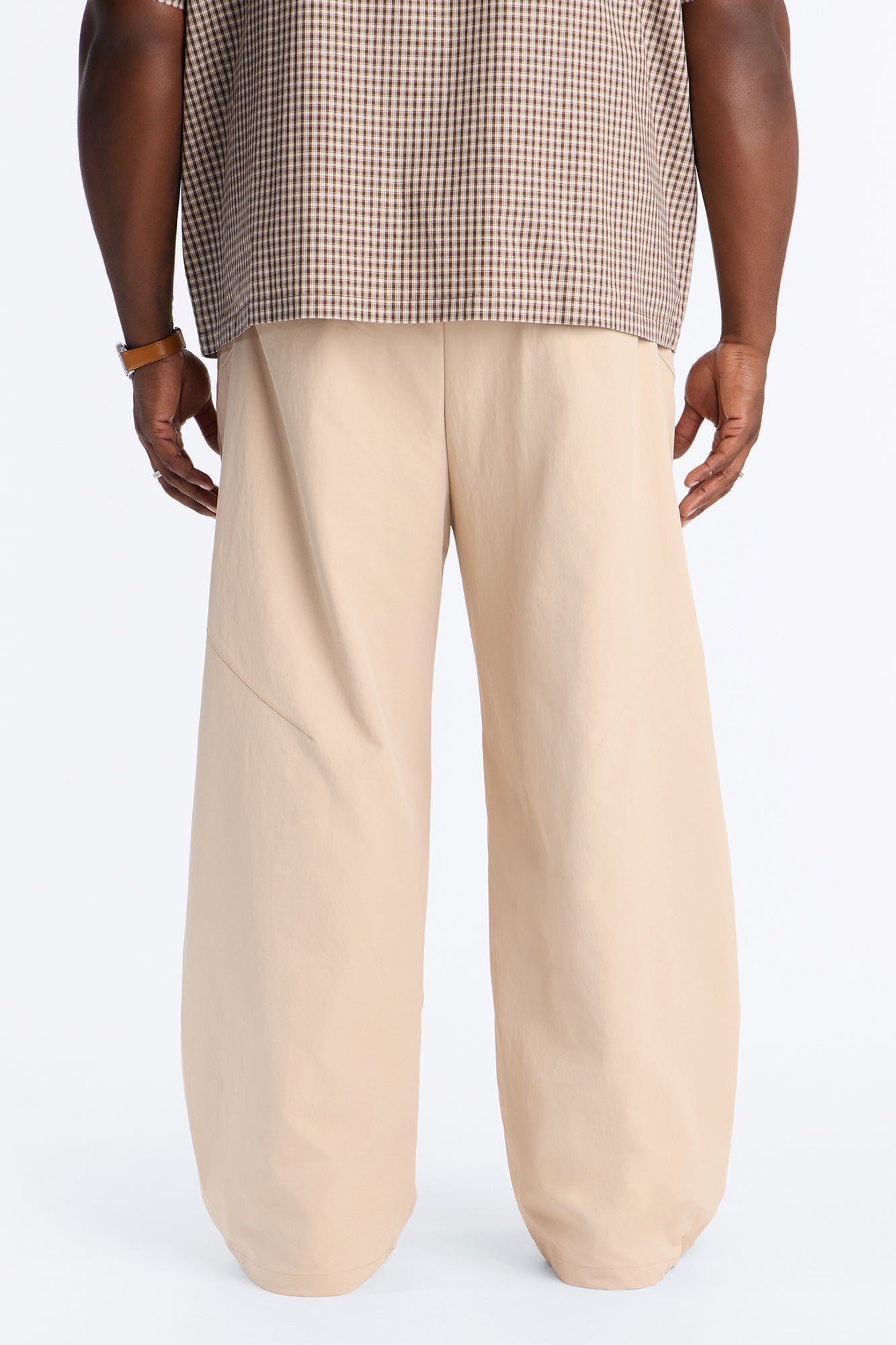 Cargo Wide Leg Tech Pant - Taupe image 3