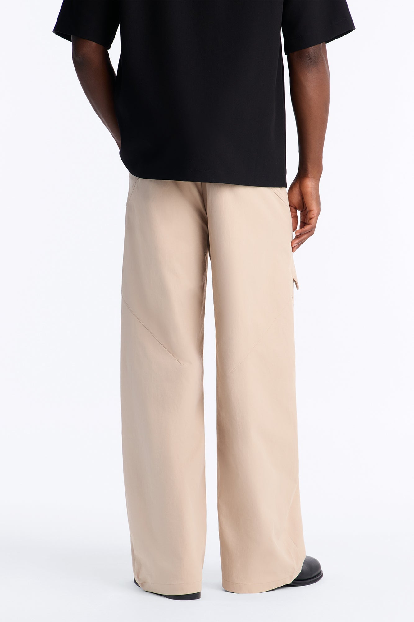 Cargo Wide Leg Tech Pant - Taupe image 8
