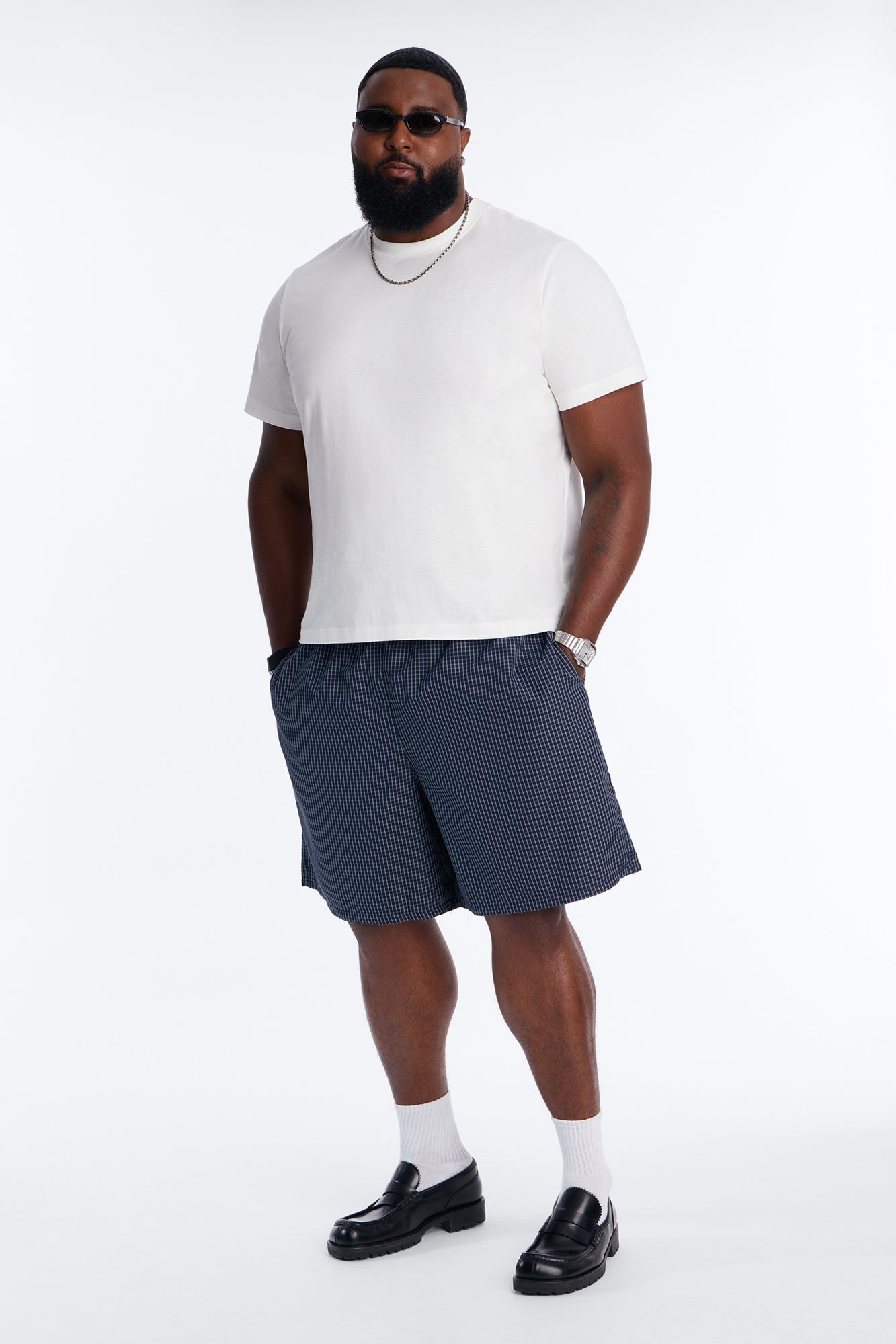 Matrix Relaxed Short - Navy image 2