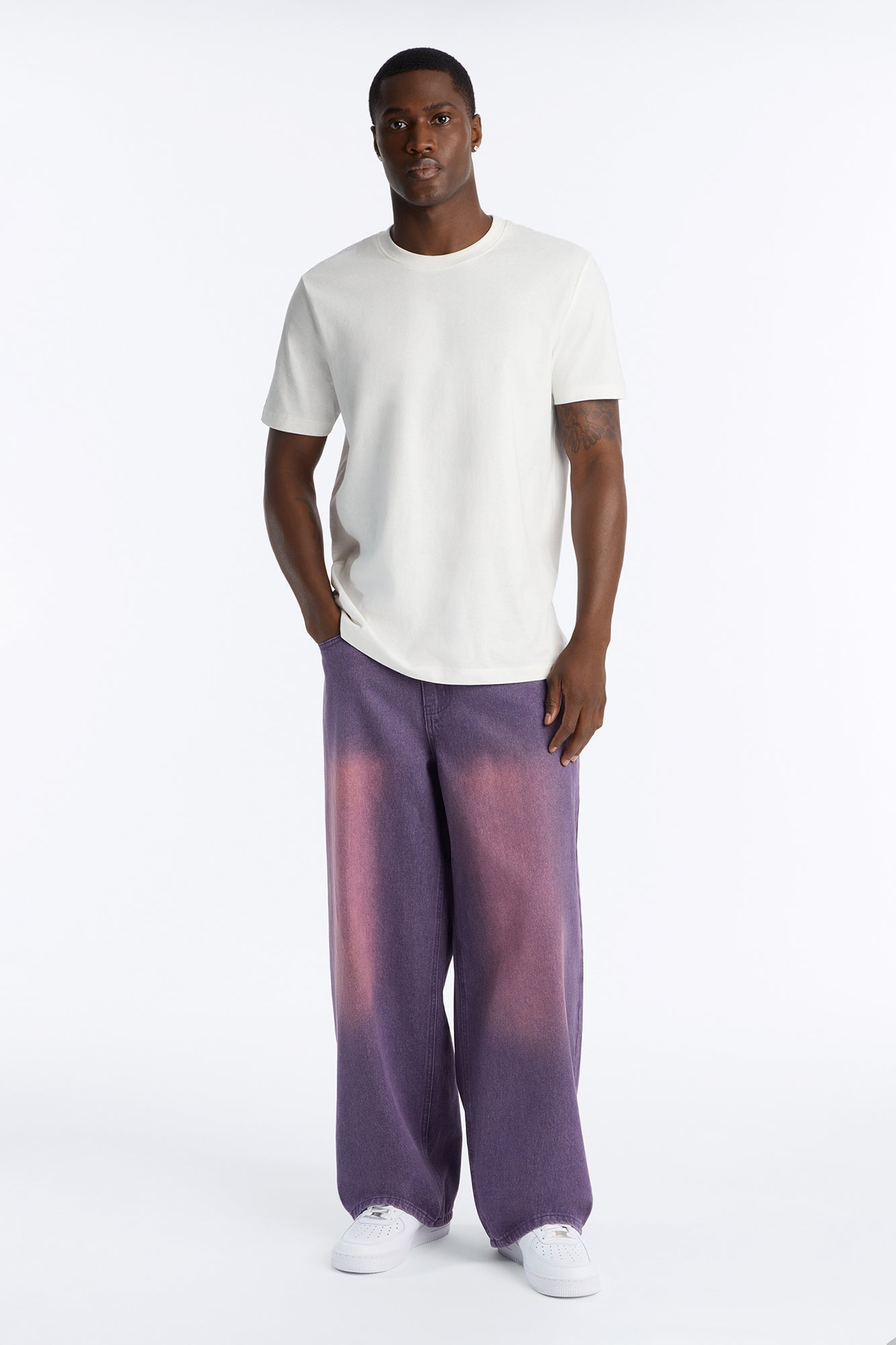 Coastal Fade Baggy Jean - Purple image 5