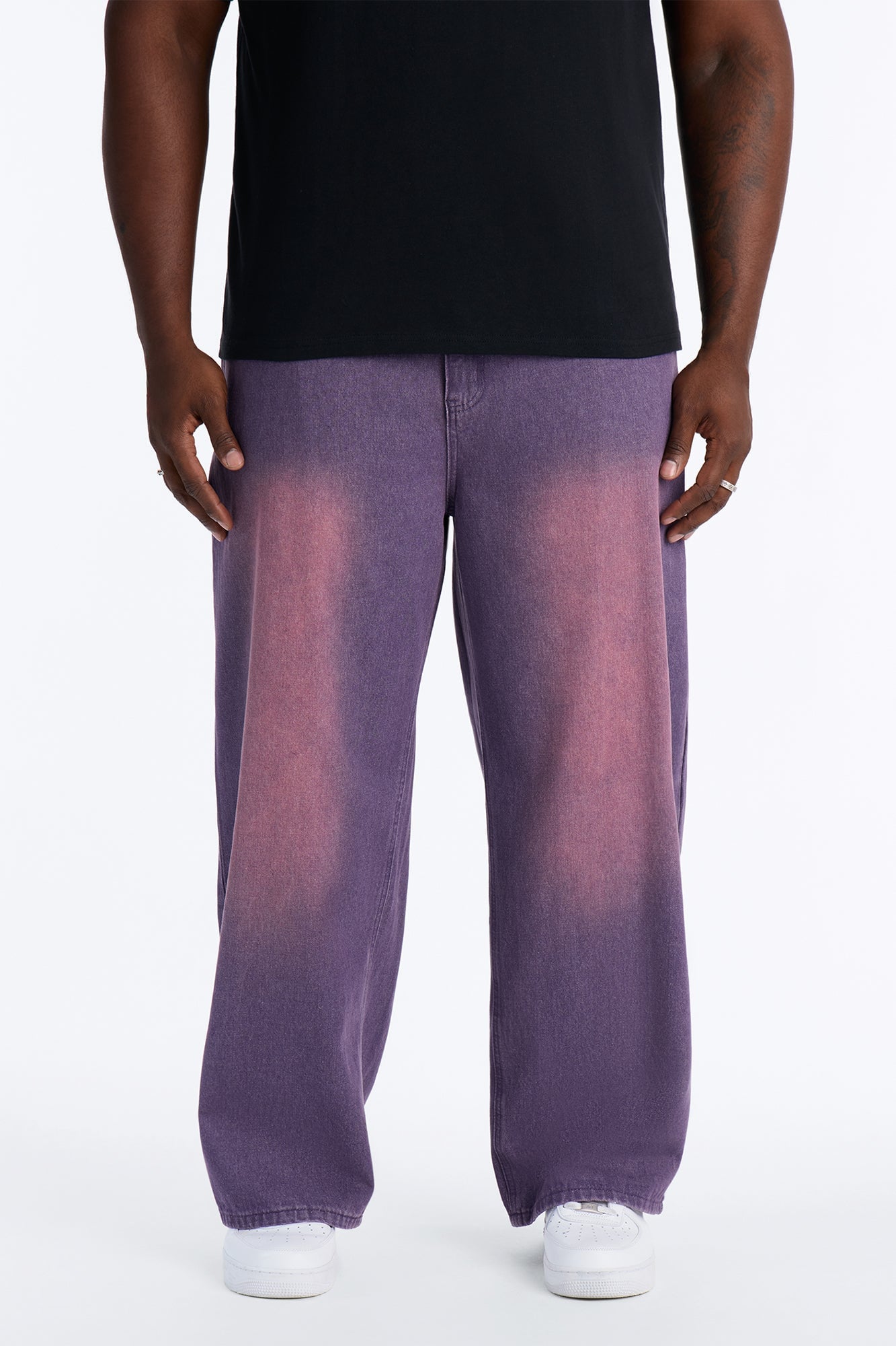 Coastal Fade Baggy Jean - Purple image 2