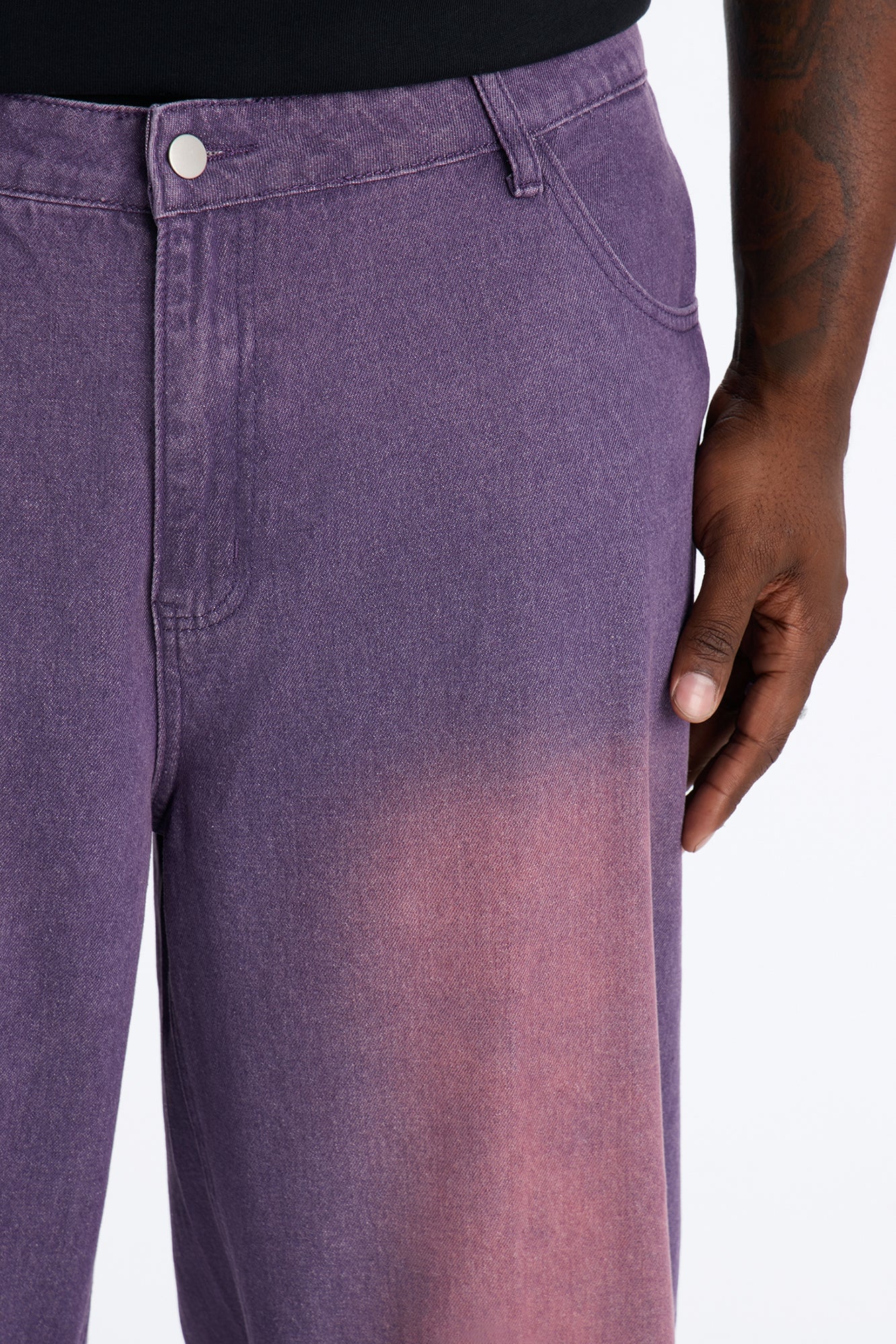 Coastal Fade Baggy Jean - Purple image 3