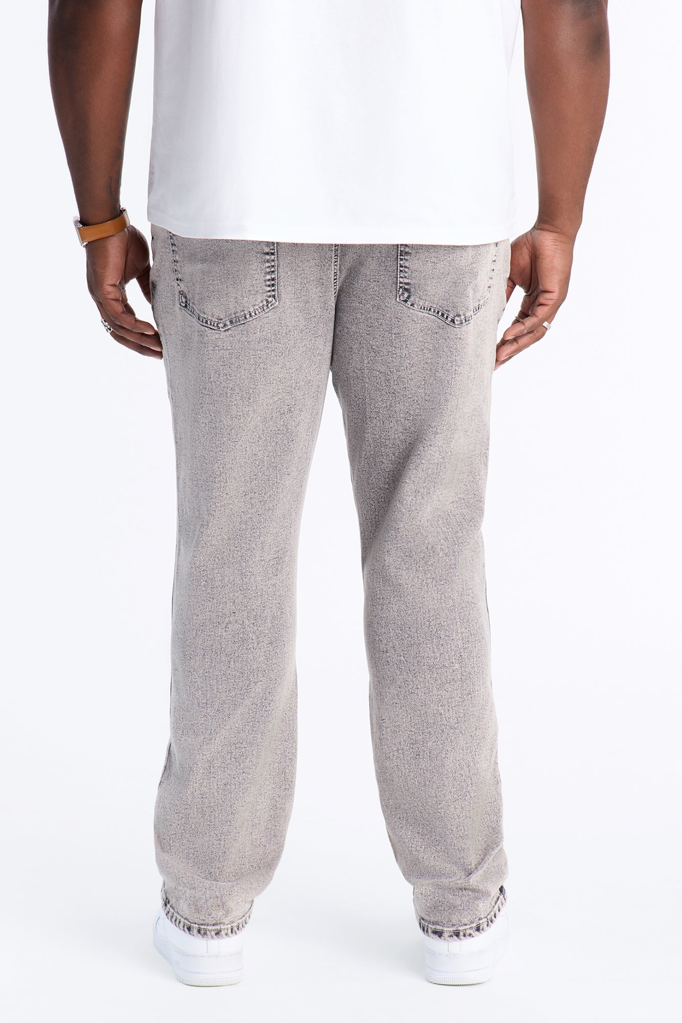 All Day Stacked Skinny Jean - Washed Grey image 3