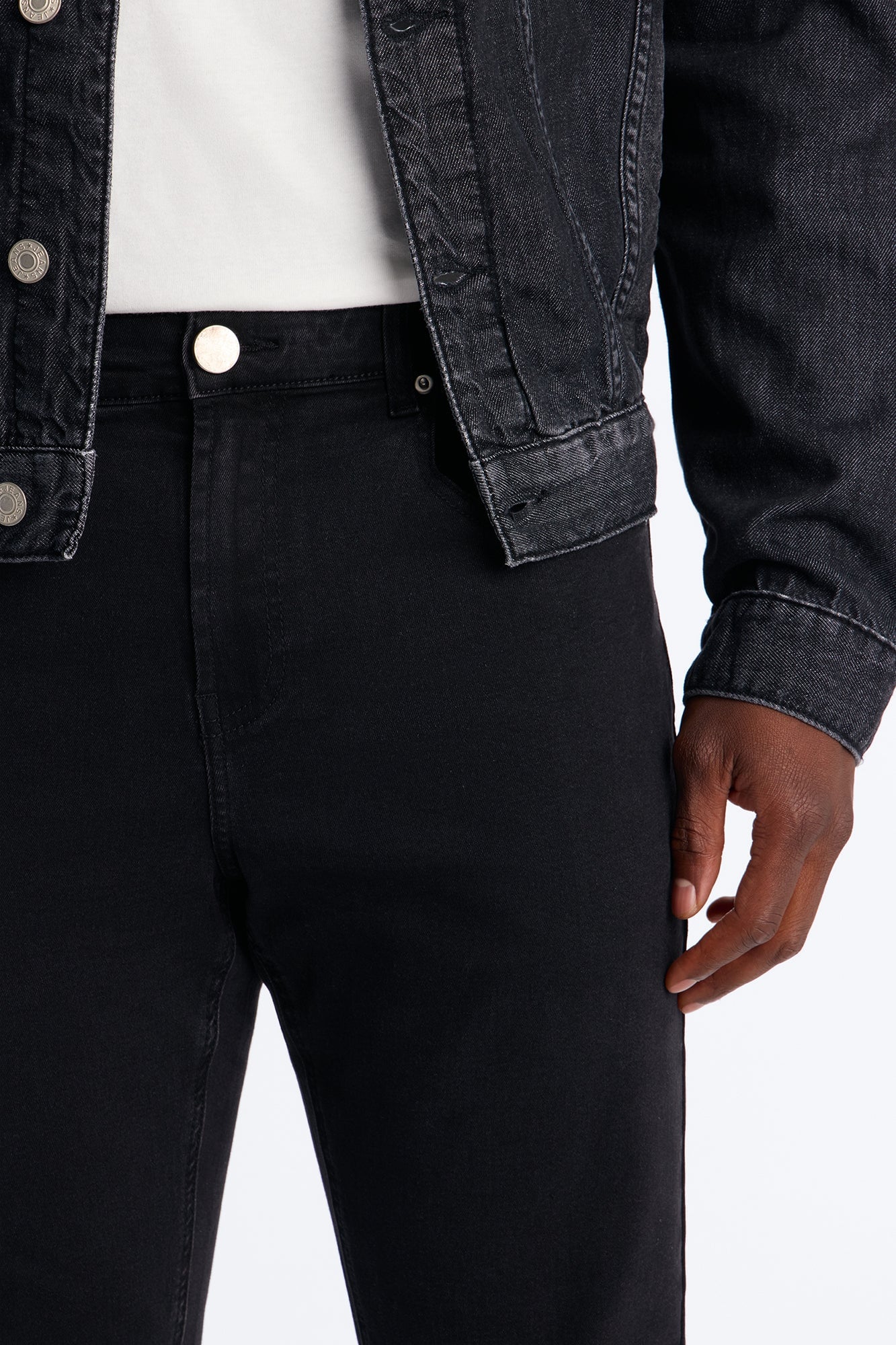 Shadow Creek Skinny Jean - Black image 7