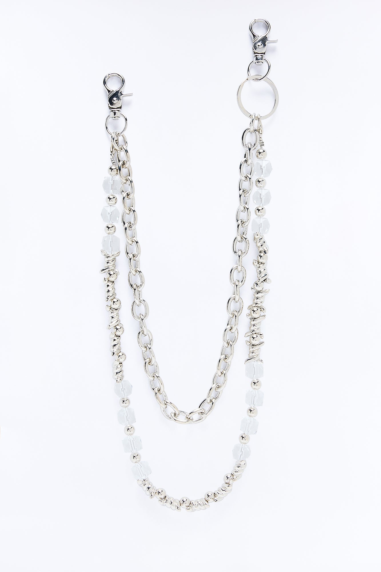 Catharsis Layered Pant Chain - Silver image 3