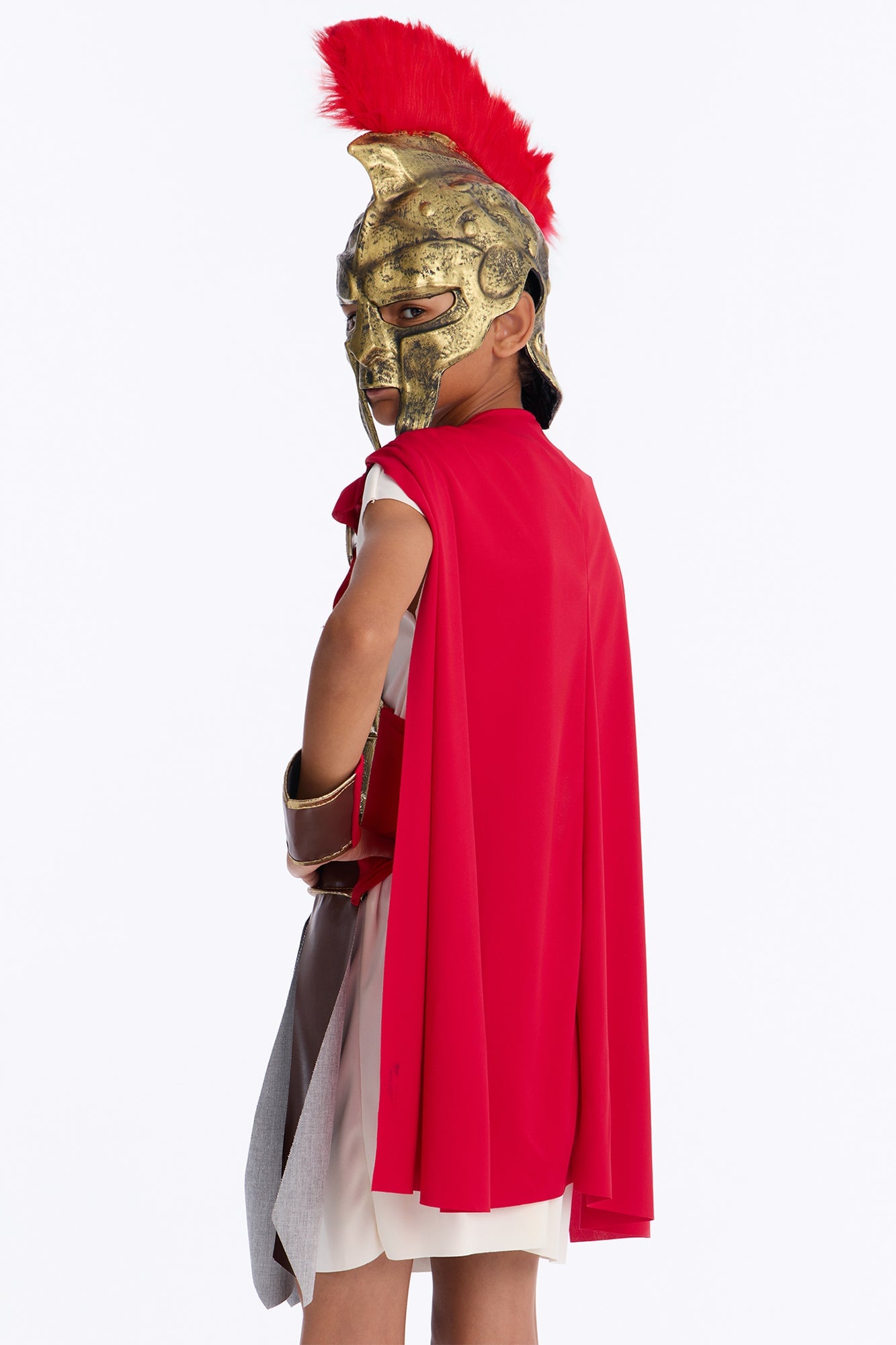 Mini Roman Guard Costume - Gold/combo image 3