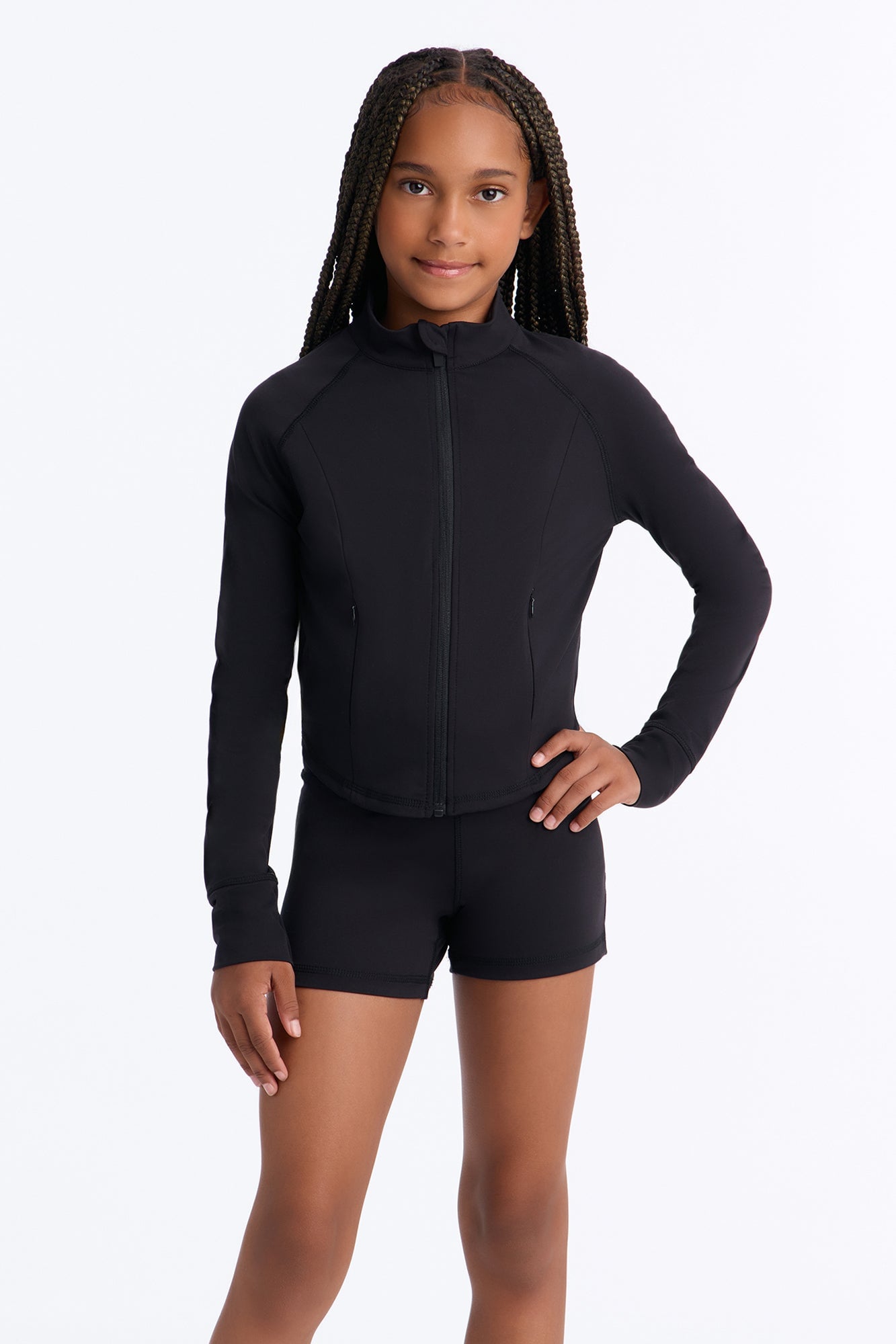 Mini All I Do Is Win Short Set - Black image 1