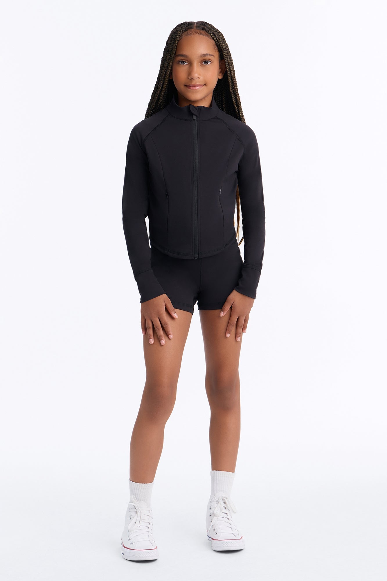 Mini All I Do Is Win Short Set - Black image 2