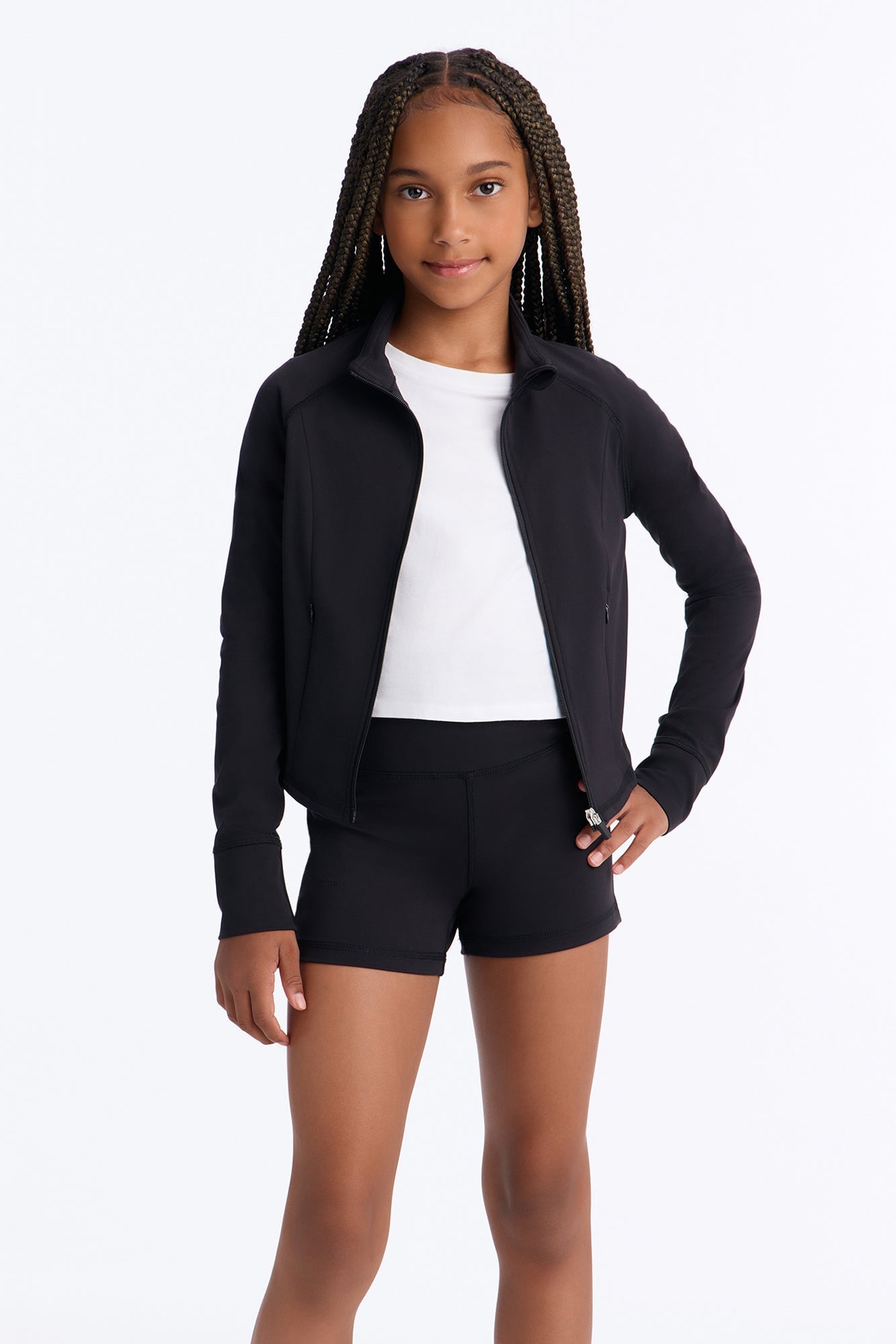 Mini All I Do Is Win Short Set - Black image 5
