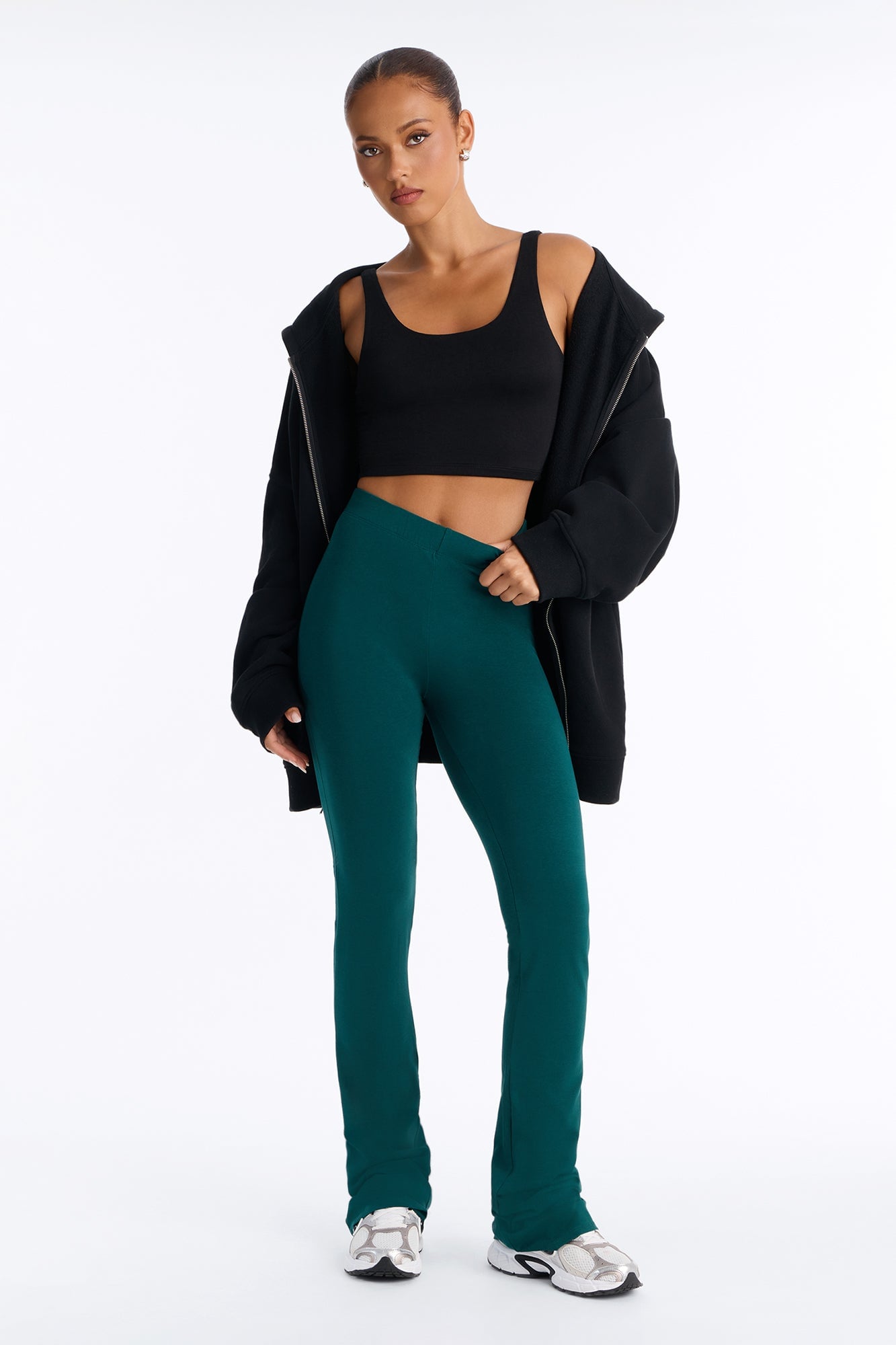 Tall Adriana Flare Pant - Hunter image 5
