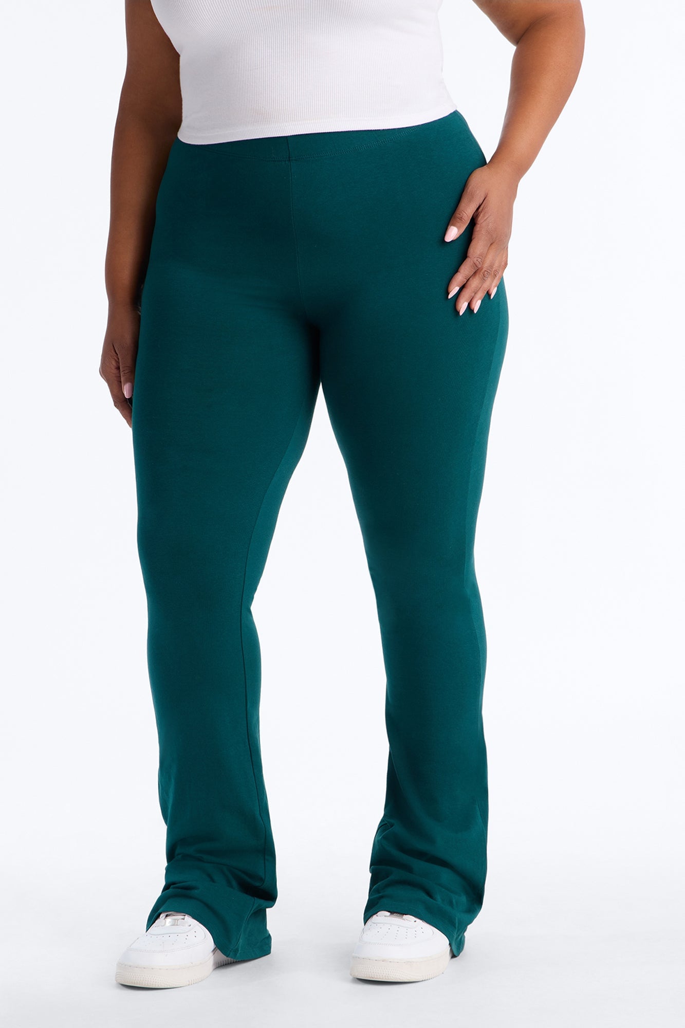 Tall Adriana Flare Pant - Hunter image 2