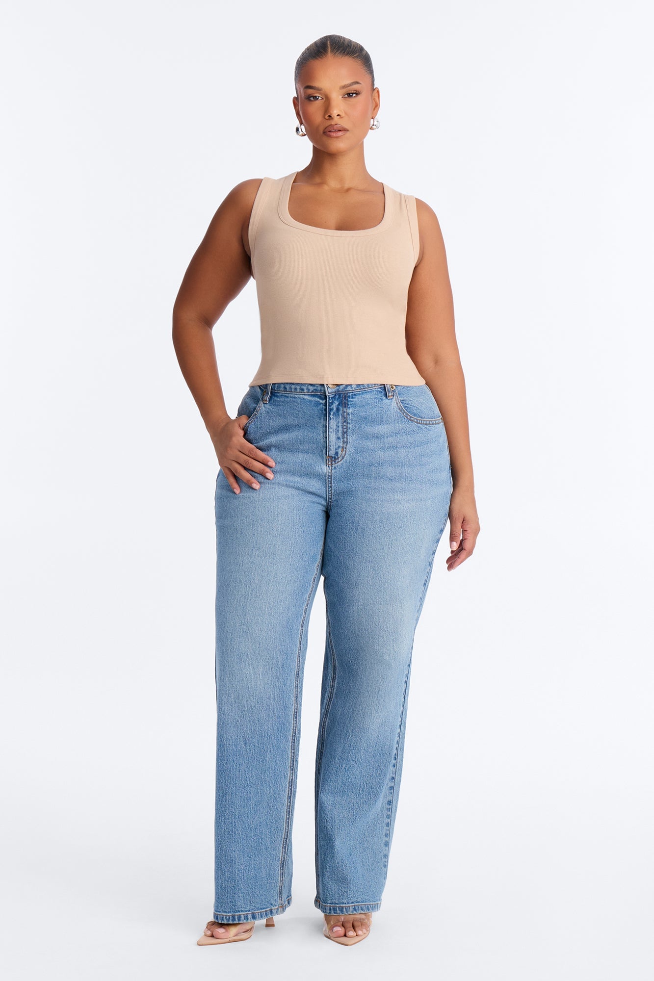 Remi Tank Top - Sand image 2
