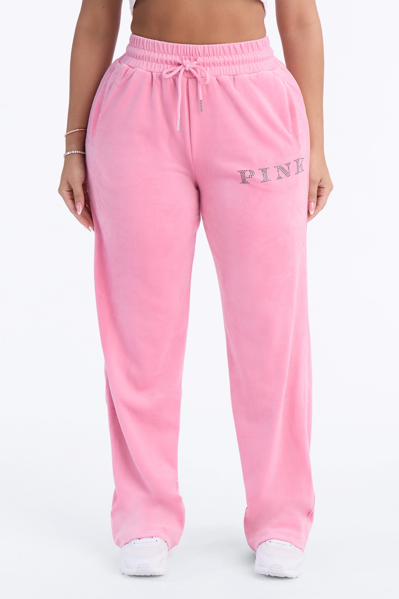 PINK London That Girl Wide Leg Sweatpant - Pink image 6