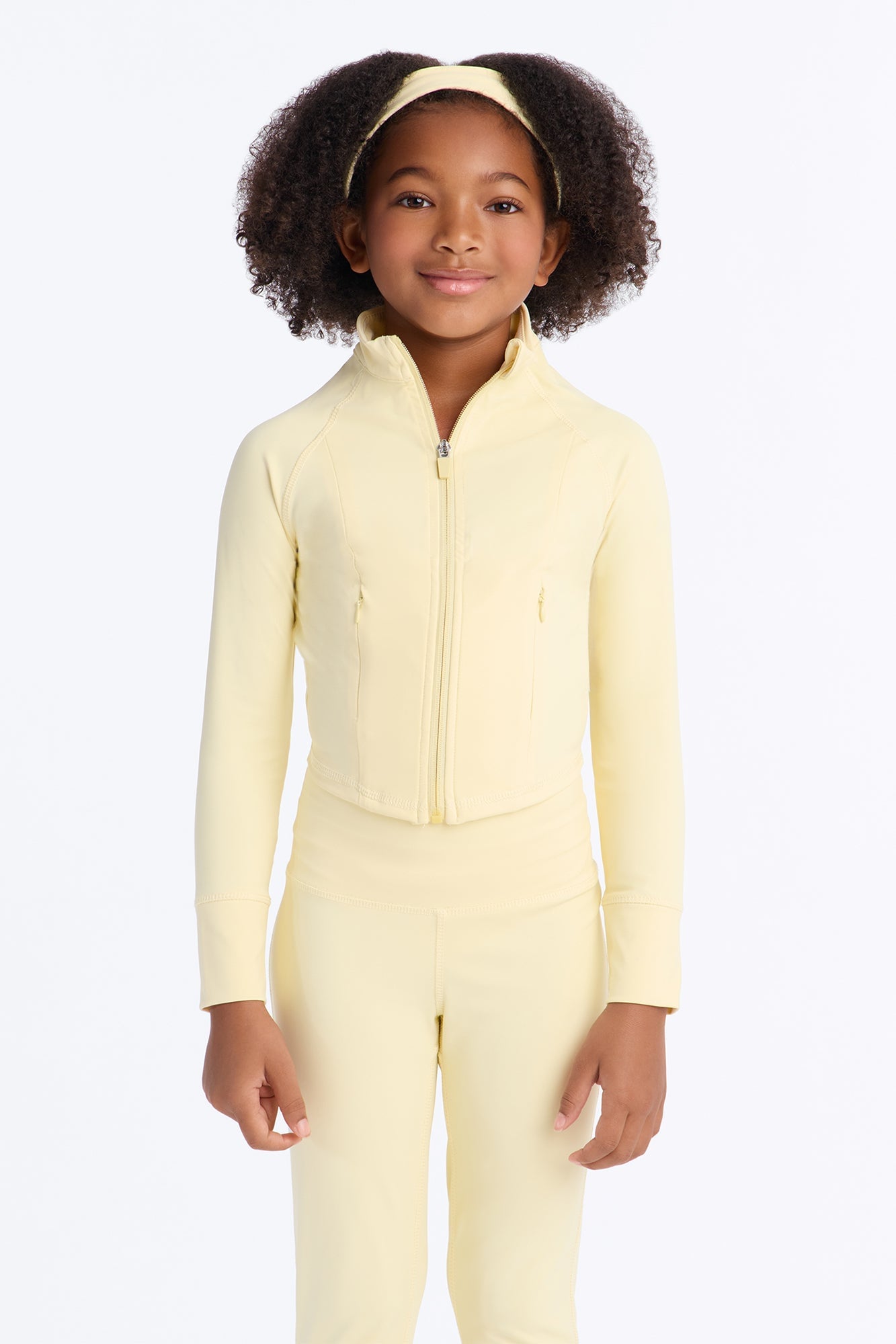 Mini Love To Sweat Active Legging Set - Yellow image 2