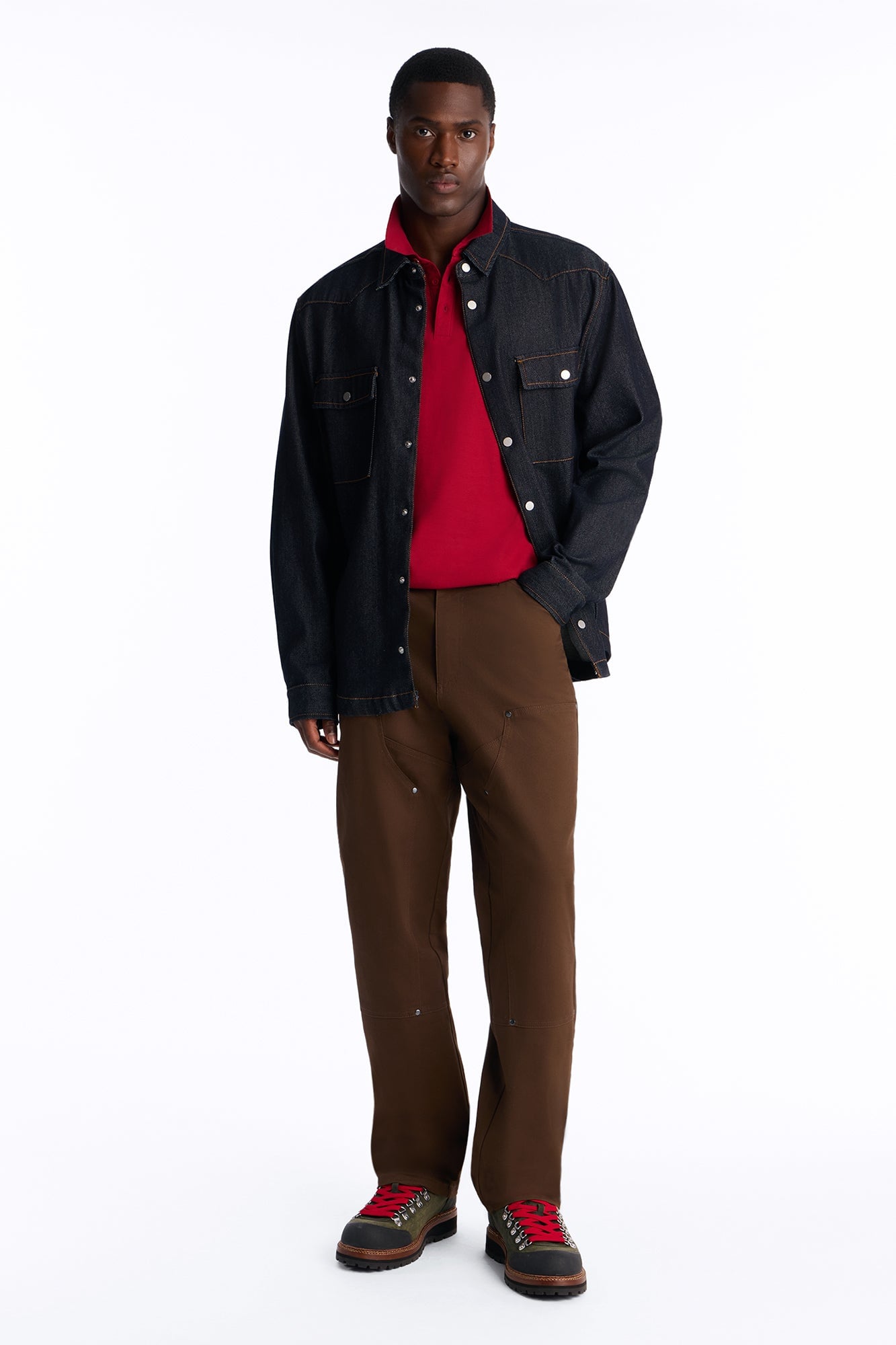 Summer League Straight Carpenter Pants - Brown image 6