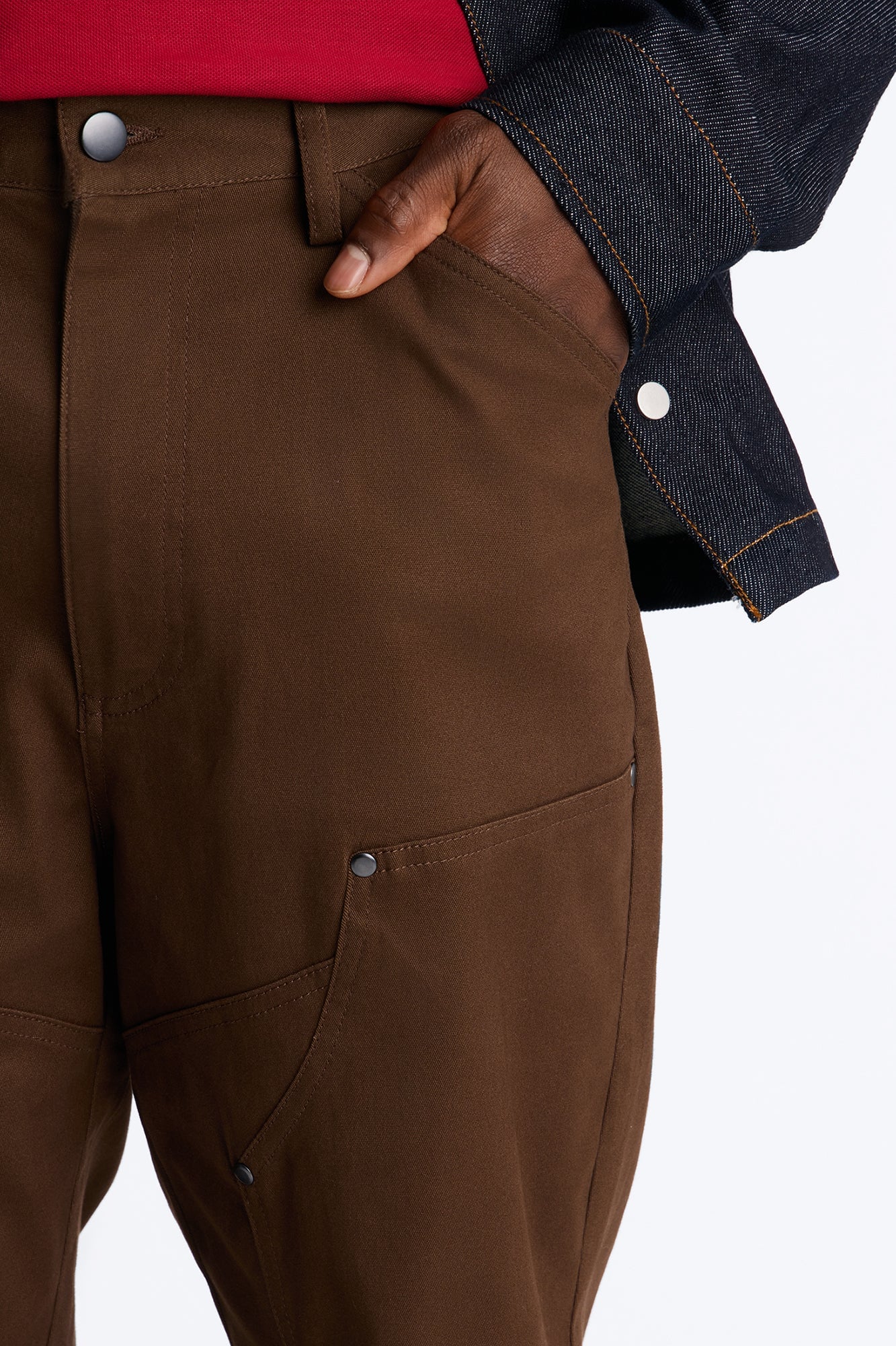 Summer League Straight Carpenter Pants - Brown image 7