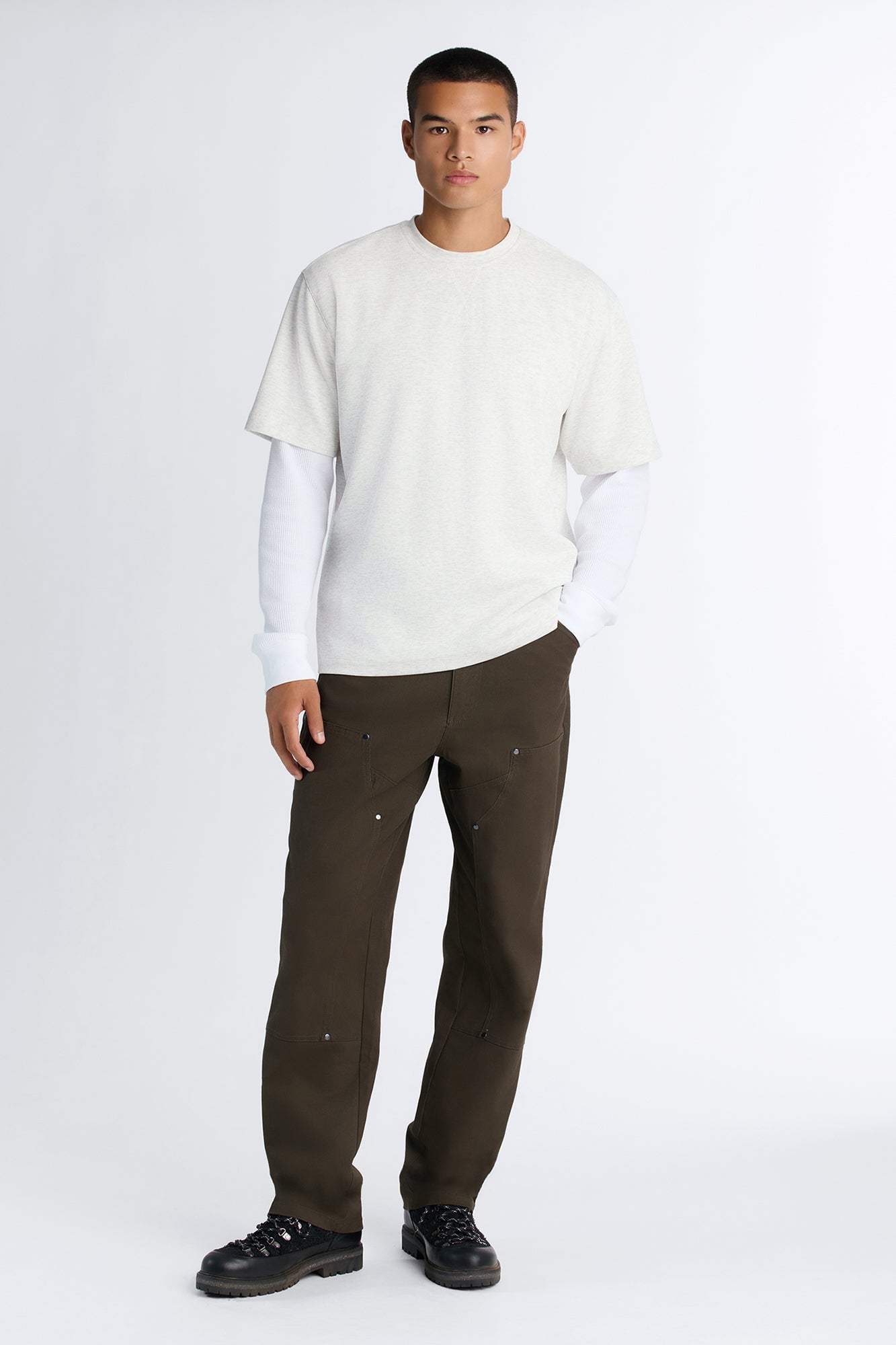 Summer League Straight Carpenter Pants - Olive image 5
