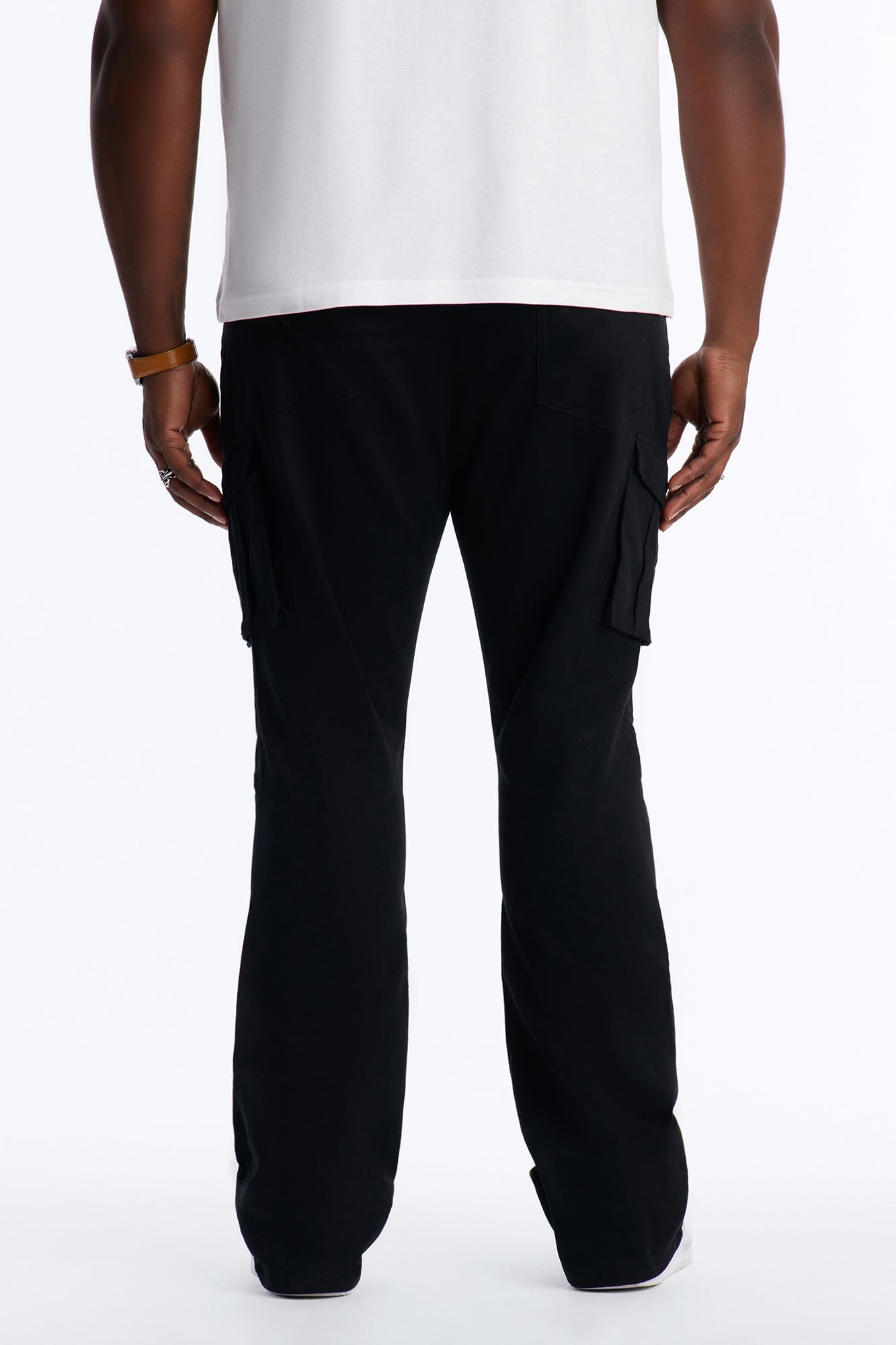 Summer Games Stacked Skinny Flare - Black image 4