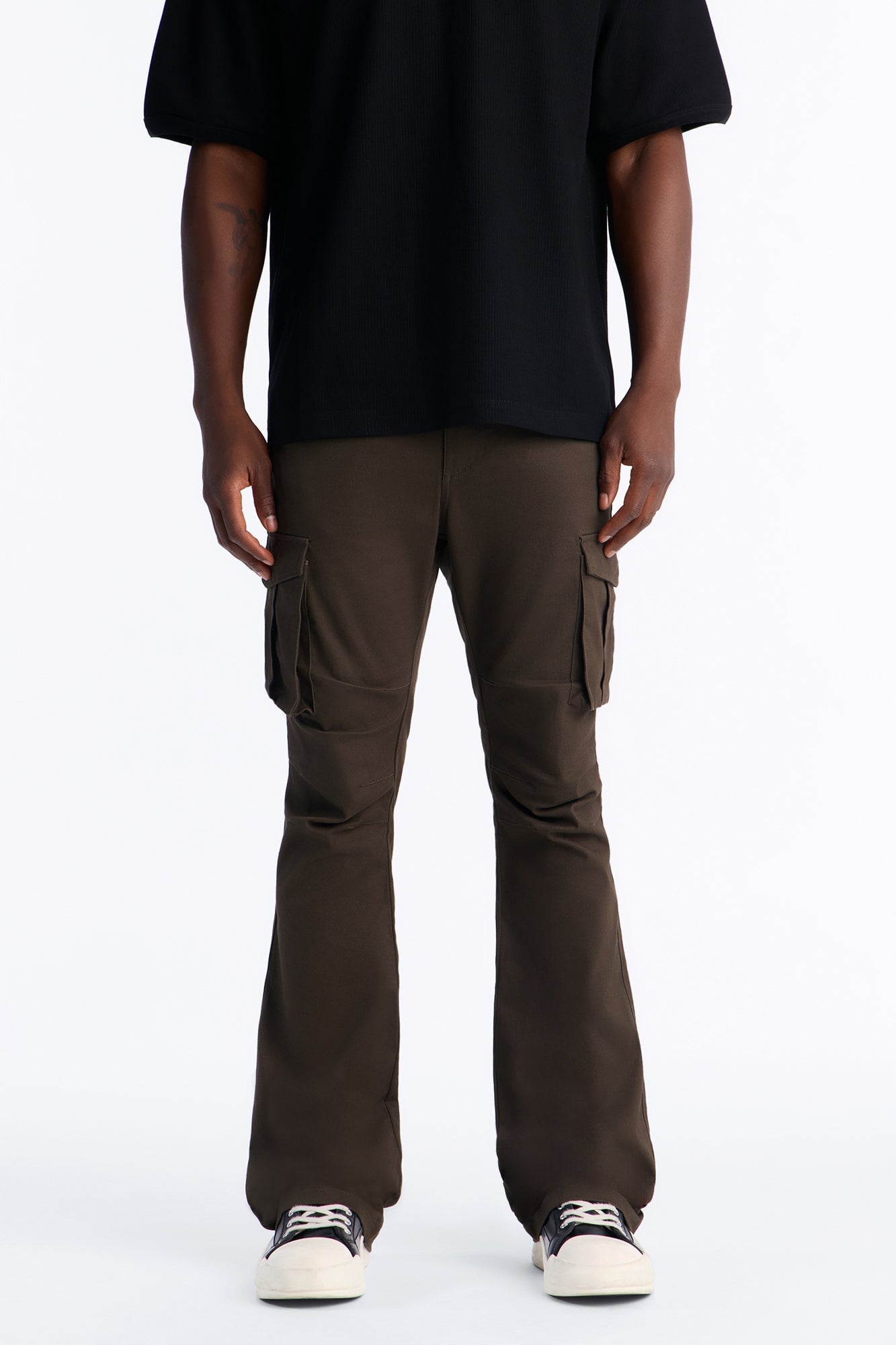 Summer Games Stacked Skinny Flare - Olive image 6