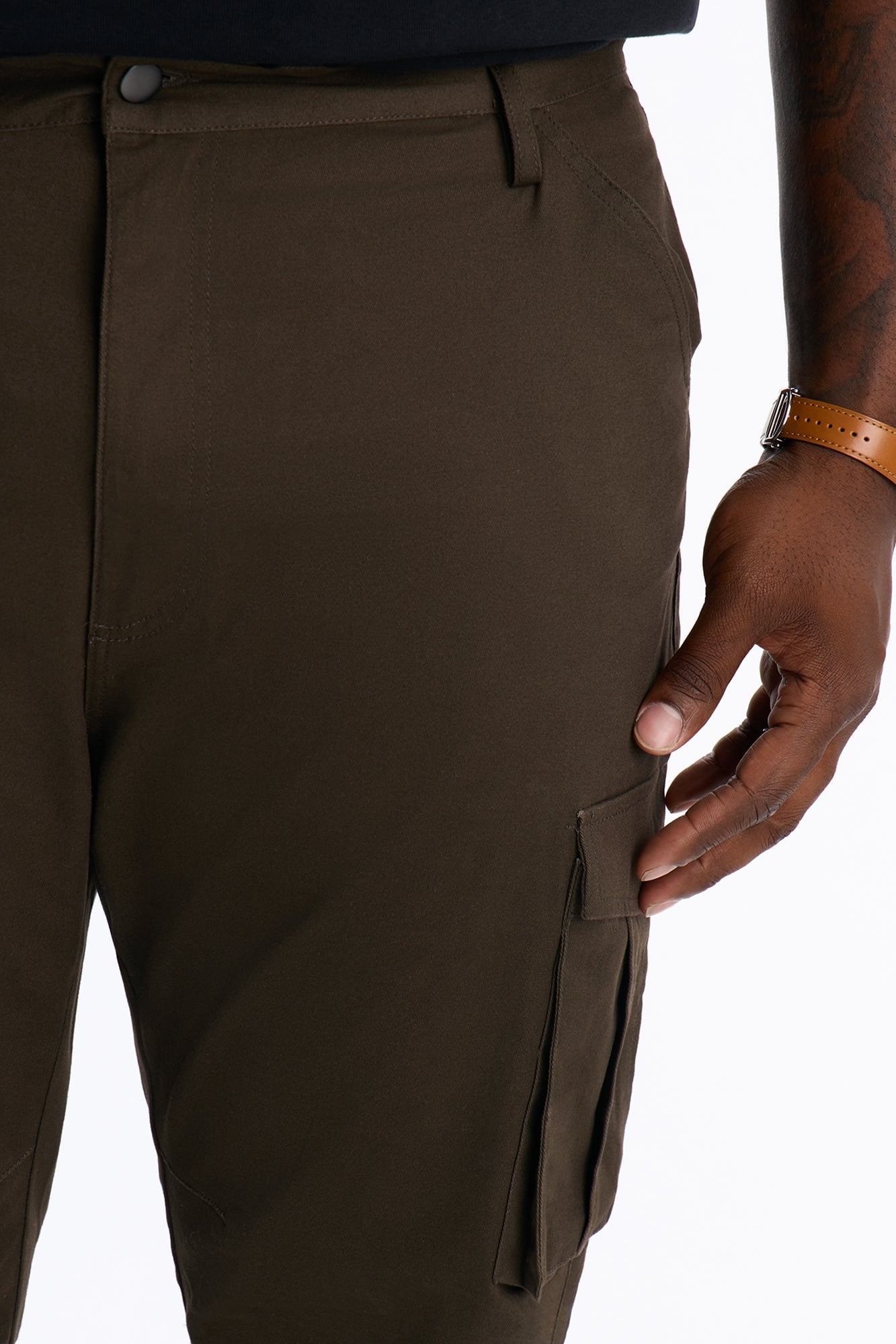 Summer Games Stacked Skinny Flare - Olive image 3