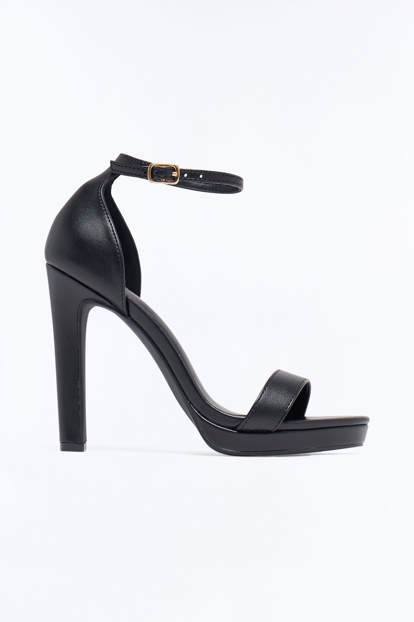 Let’s Go Platform High Heels - Black image 3