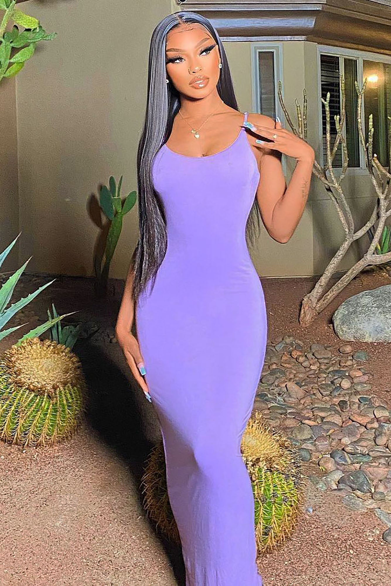 Ajay Maxi Dress - Lavender image 5